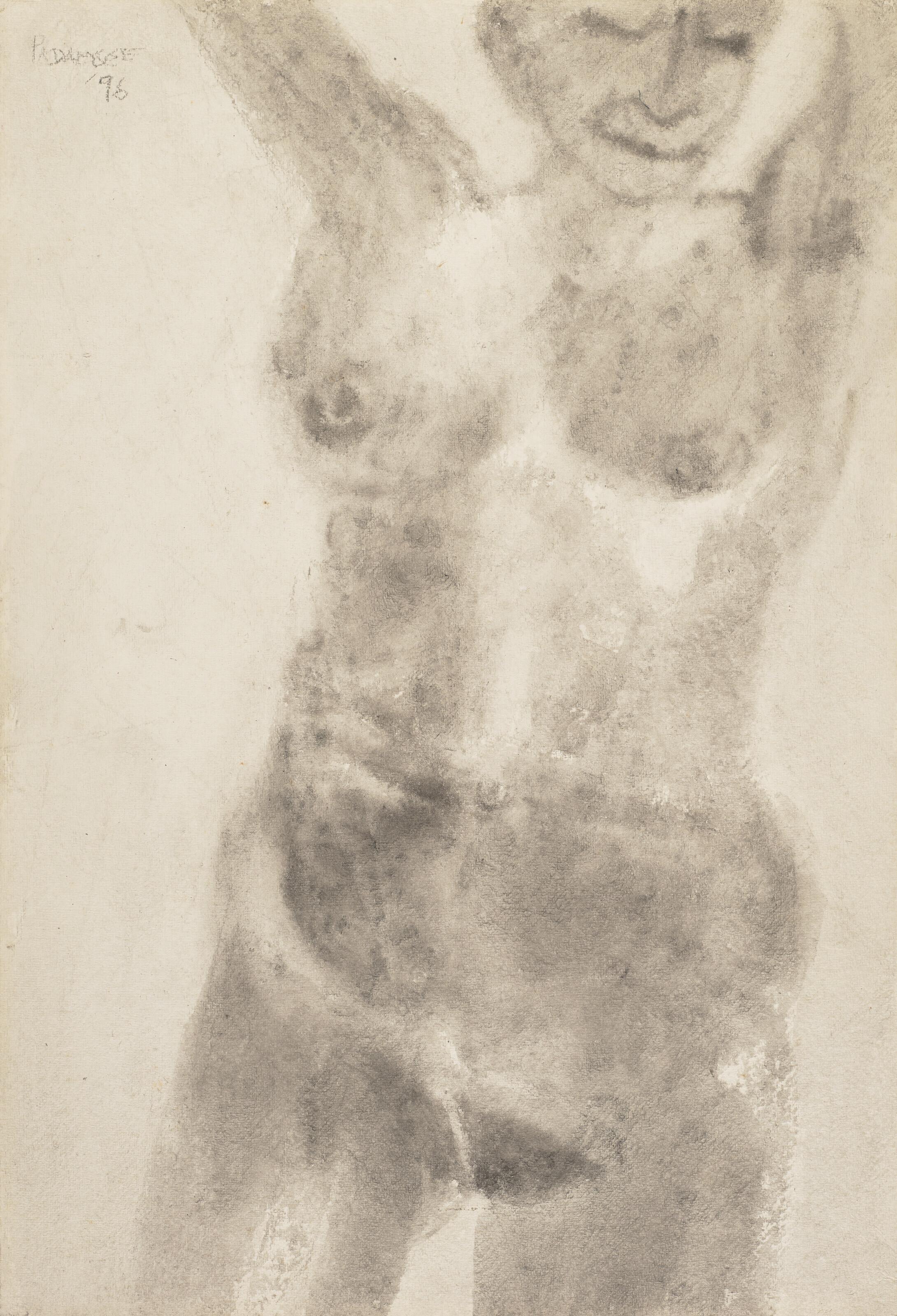 Untitled (Nude) by Akbar Padamsee | Art.Salon