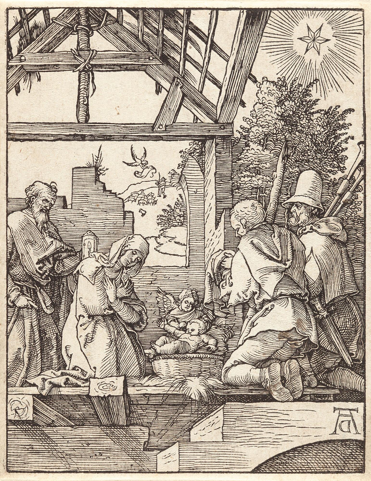 Die Geburt Christi. by Albrecht Dürer  Art.Salon