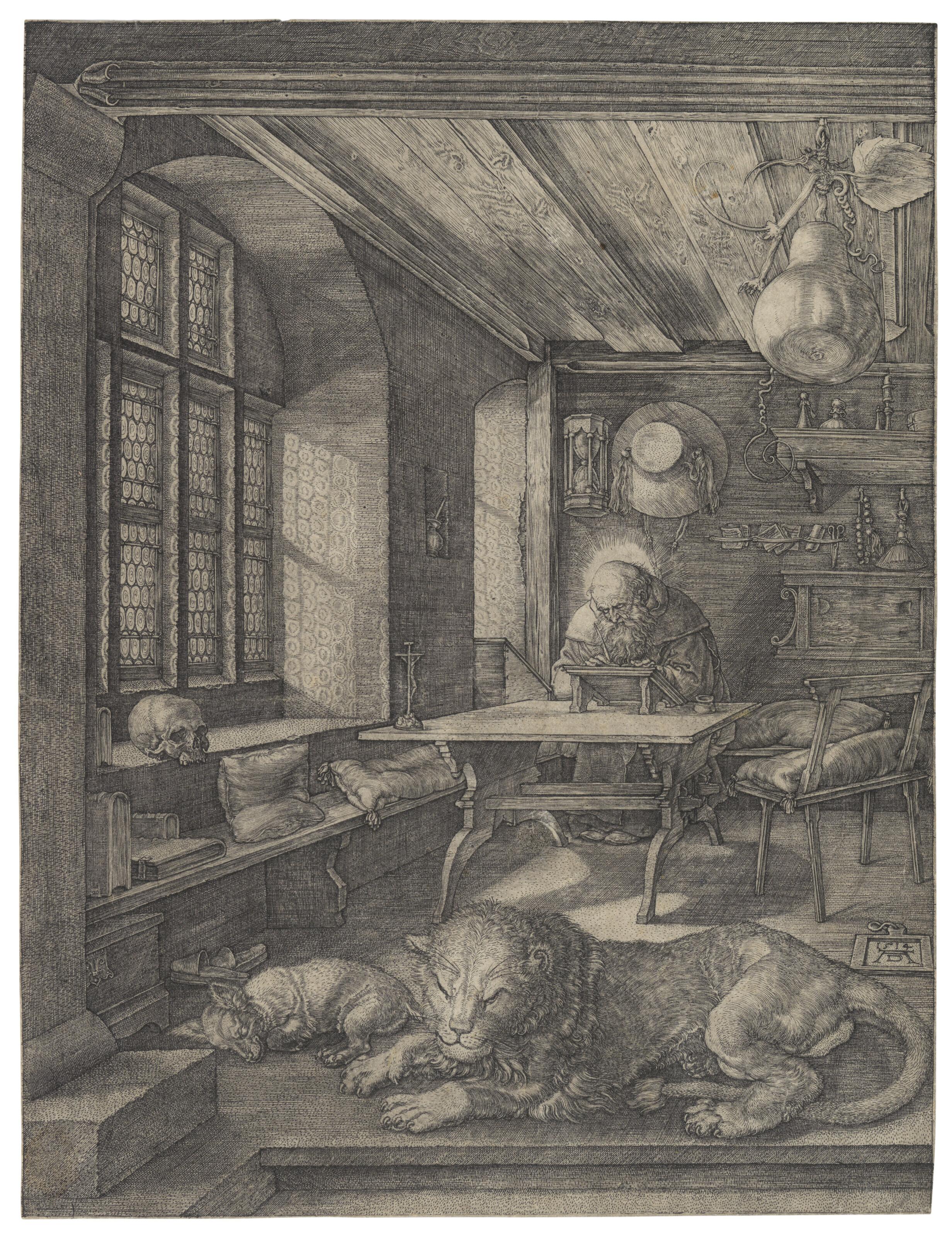 Saint Jerome in his Study by Albrecht Dürer | Art.Salon