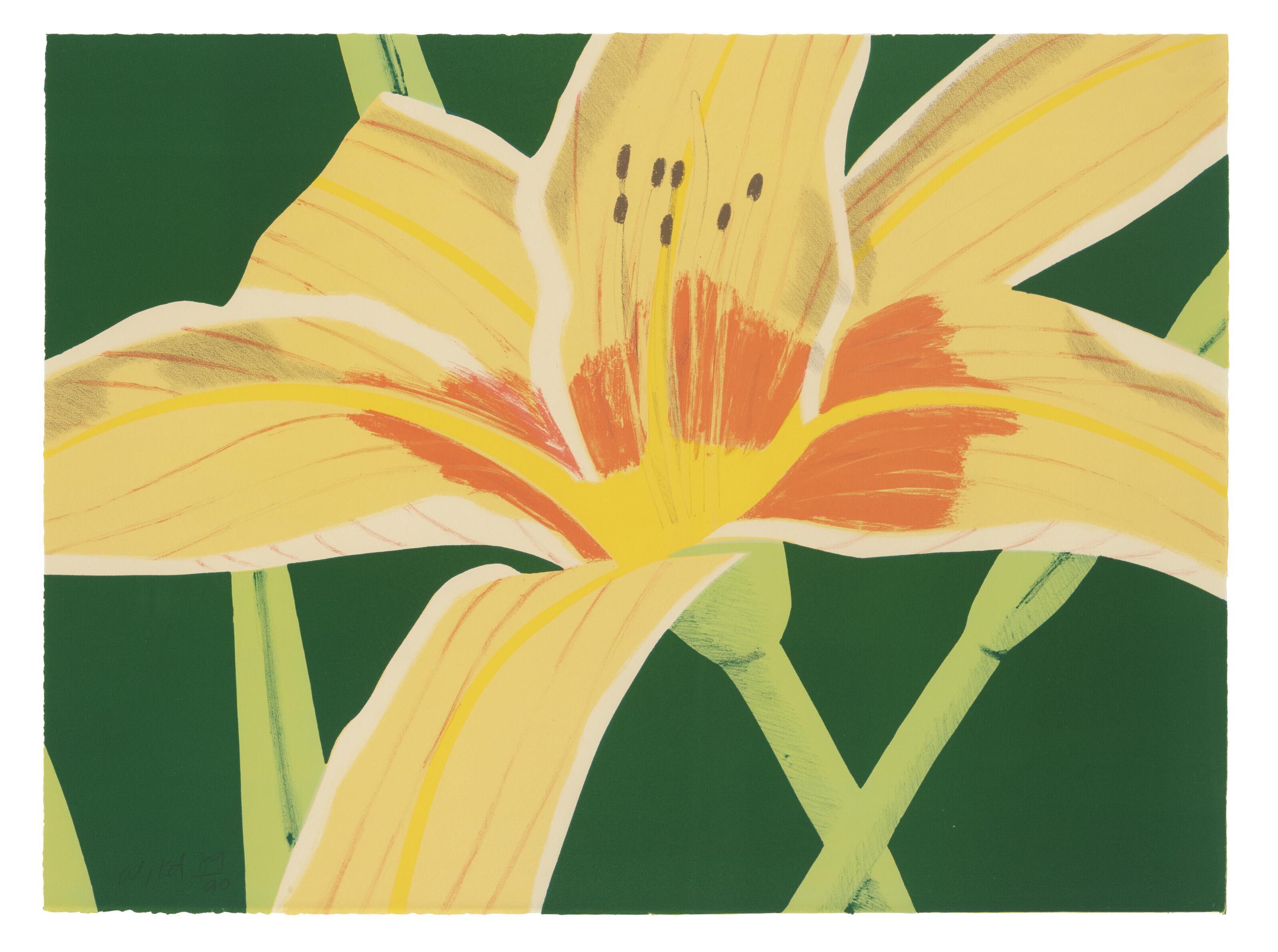 Day Lily I By Alex Katz | Art.Salon