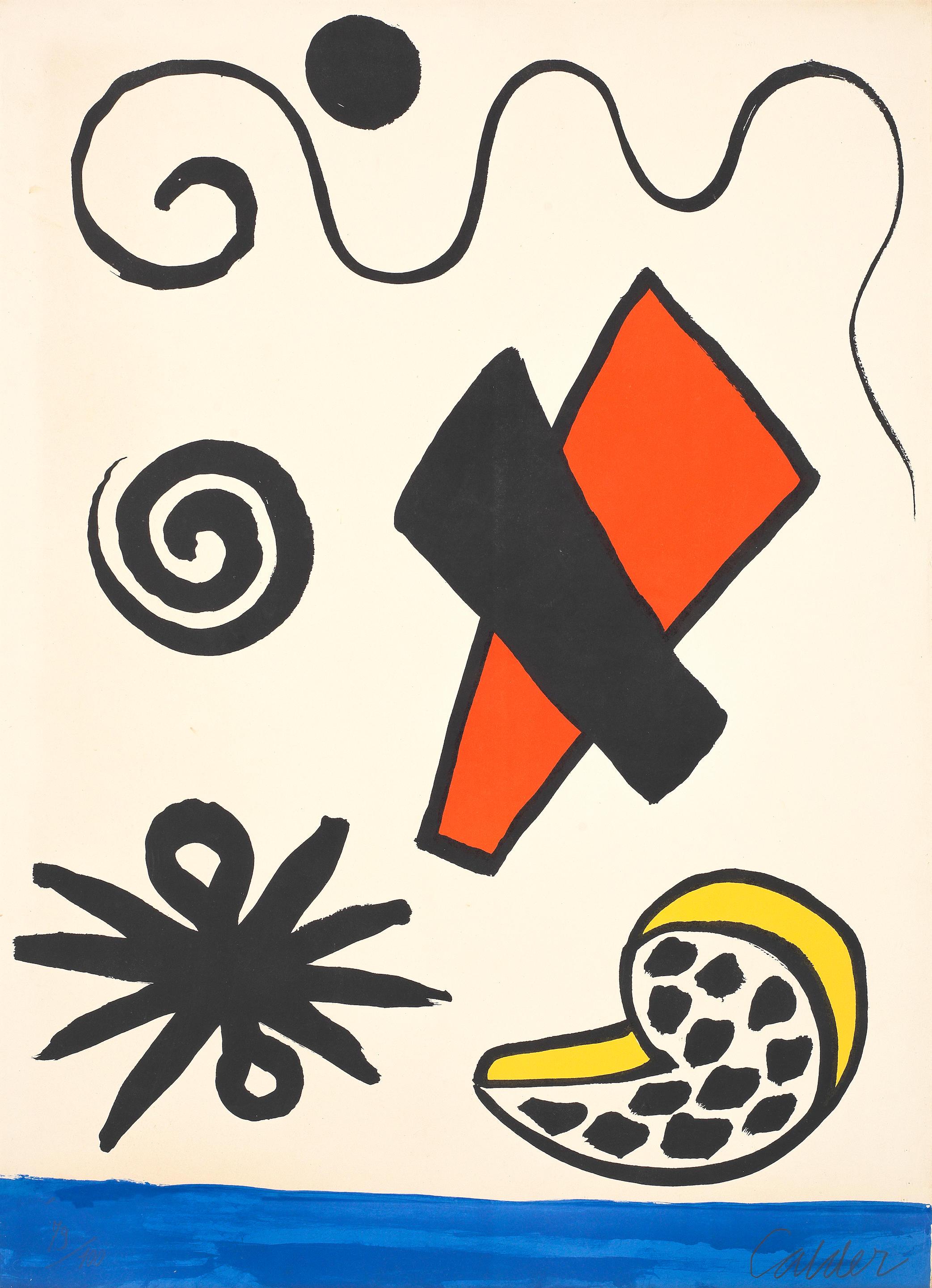 Mer et Coquillage (Sea and Shell) by Alexander Calder | Art.Salon