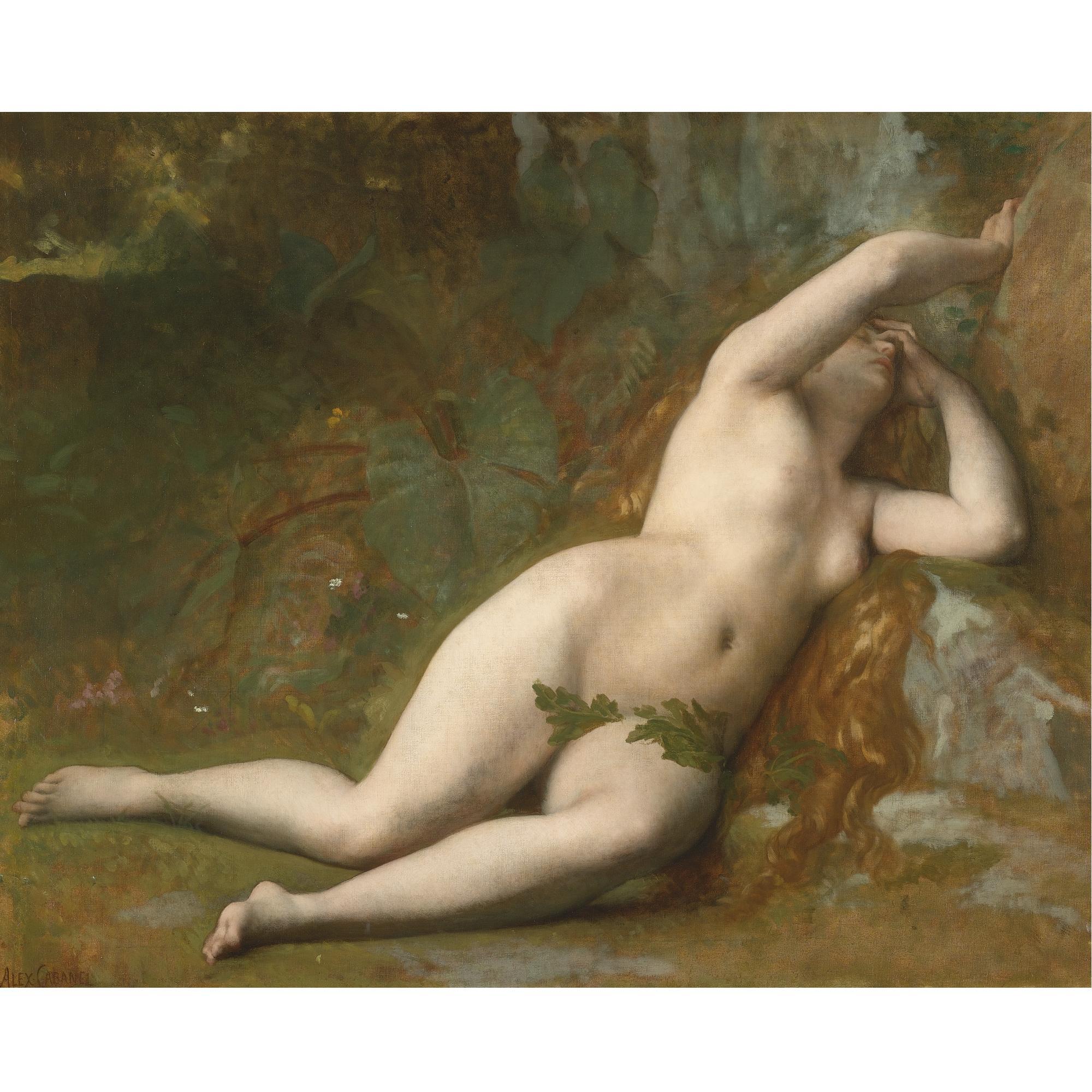 French Eve After The Fall by Alexandre Cabanel | Art.Salon