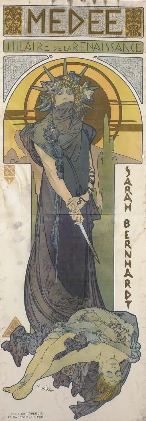 Medea by Alphonse Mucha | Art.Salon