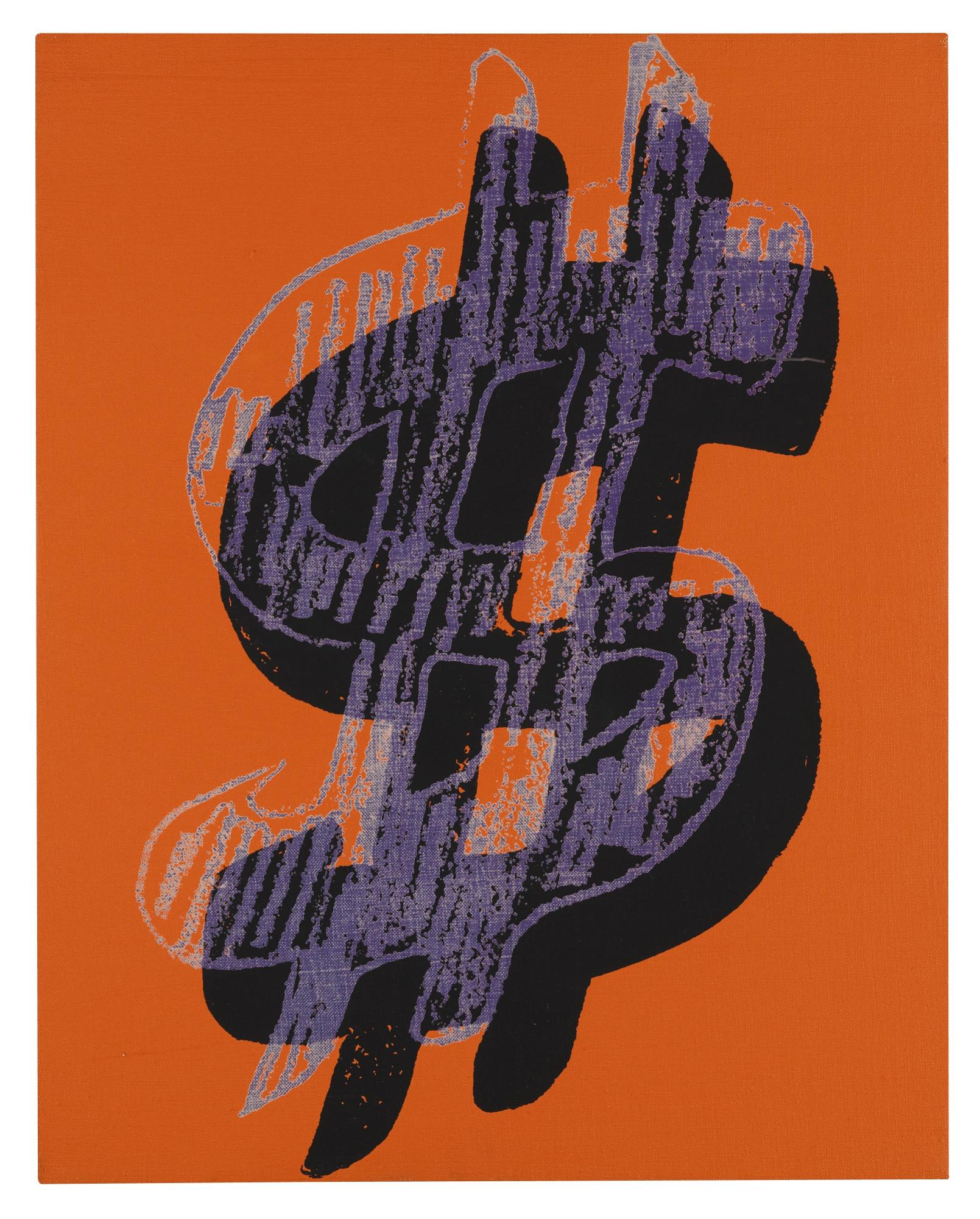 Dollar Sign By Andy Warhol 