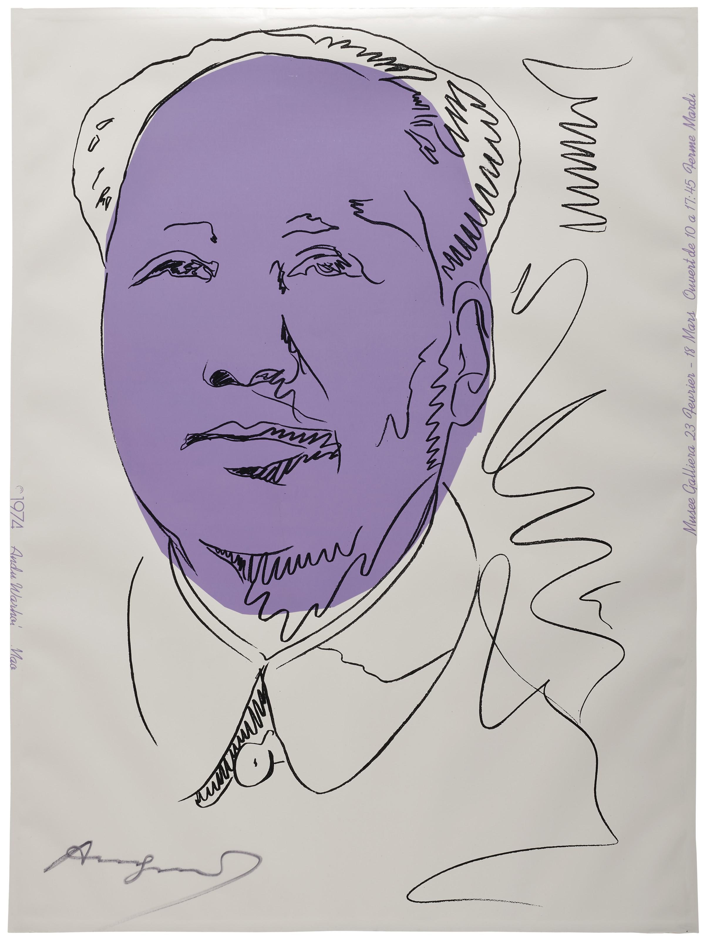 Mao By Andy Warhol Artsalon