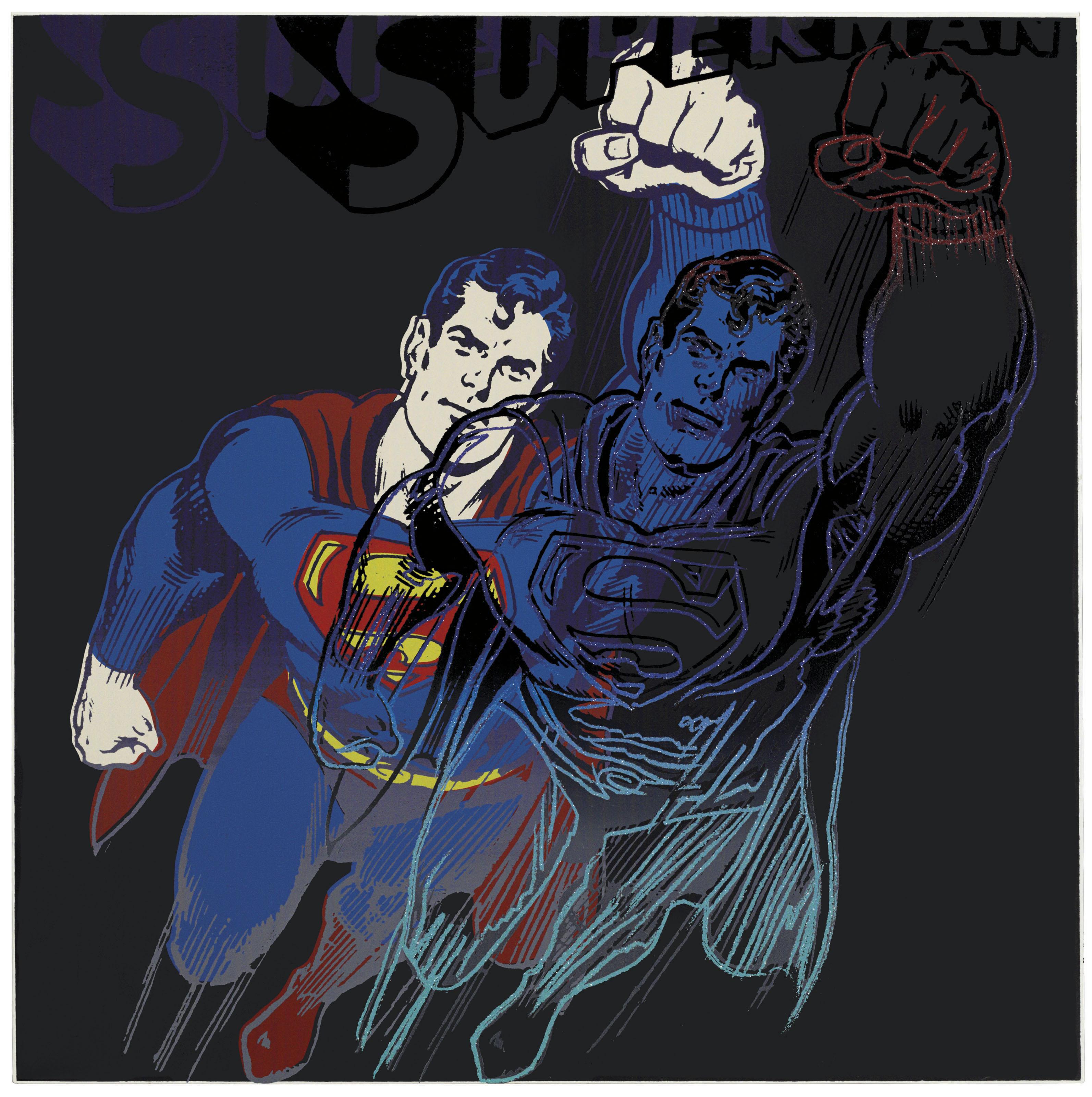 Superman, from Myths by Andy Warhol | Art.Salon