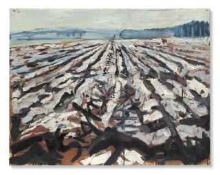 Anselm Kiefer, La belle de la Seine (The Beauty of the Seine) (2013)