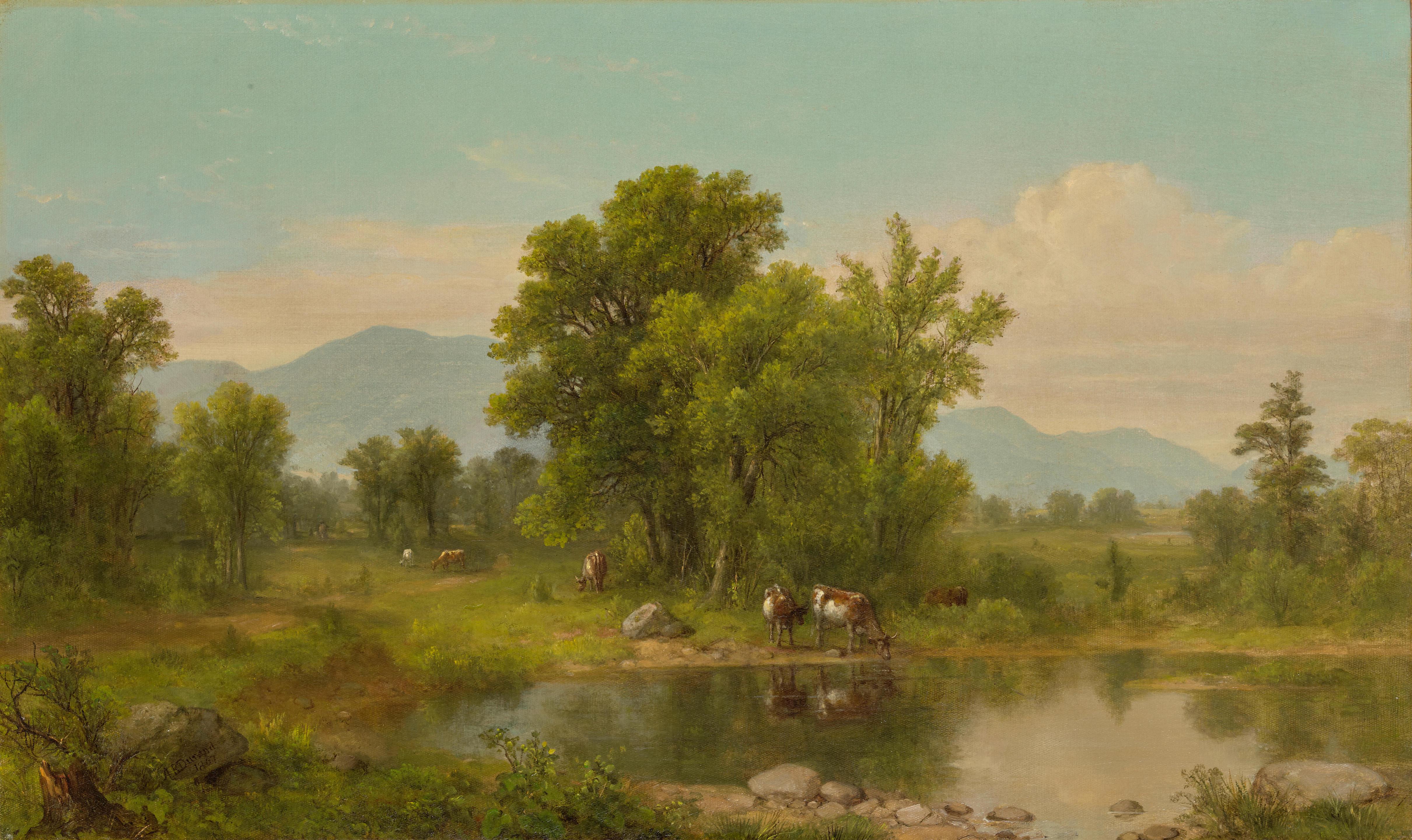 Landscape By Asher Brown Durand | Art.Salon