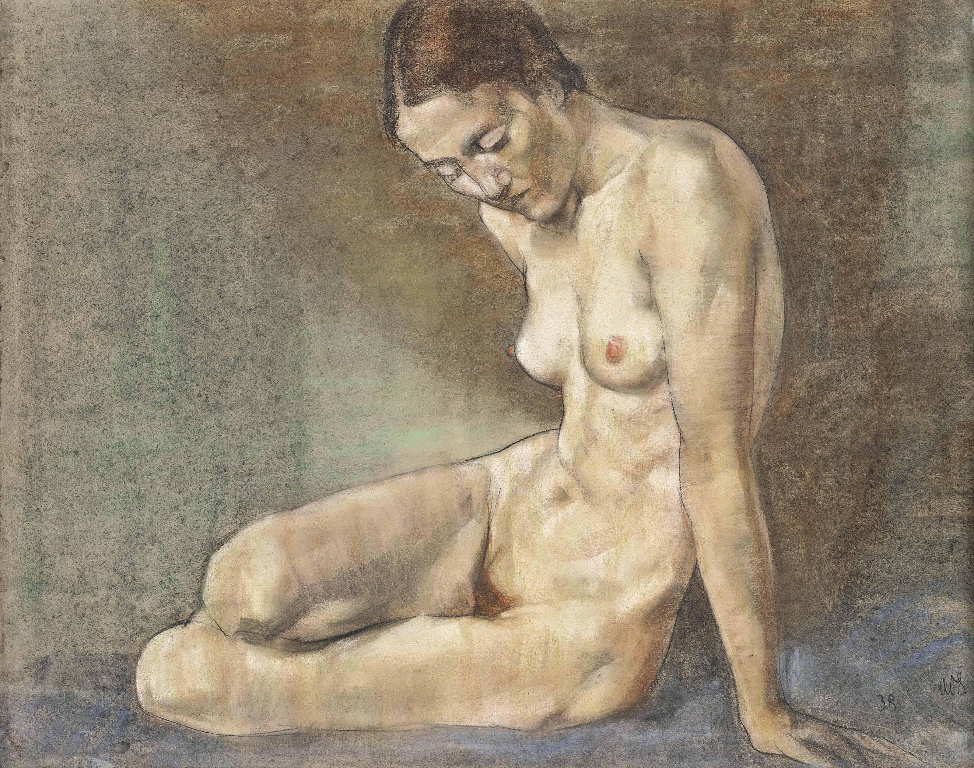 Nude, Charlotte Newman by Austin Osman Spare | Art.Salon