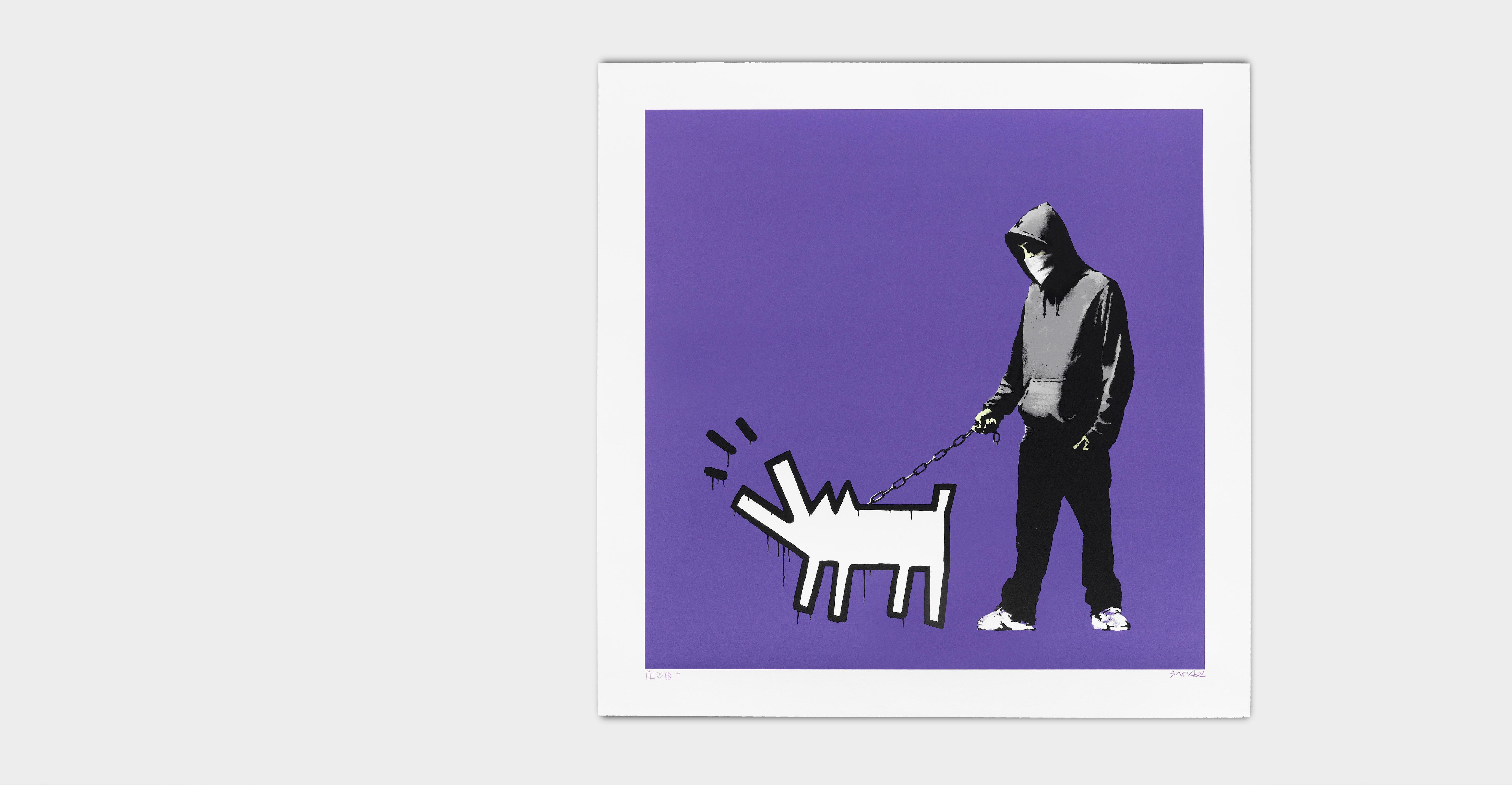 Choose Your Weapon (Dark Purple) By Banksy | Art.Salon