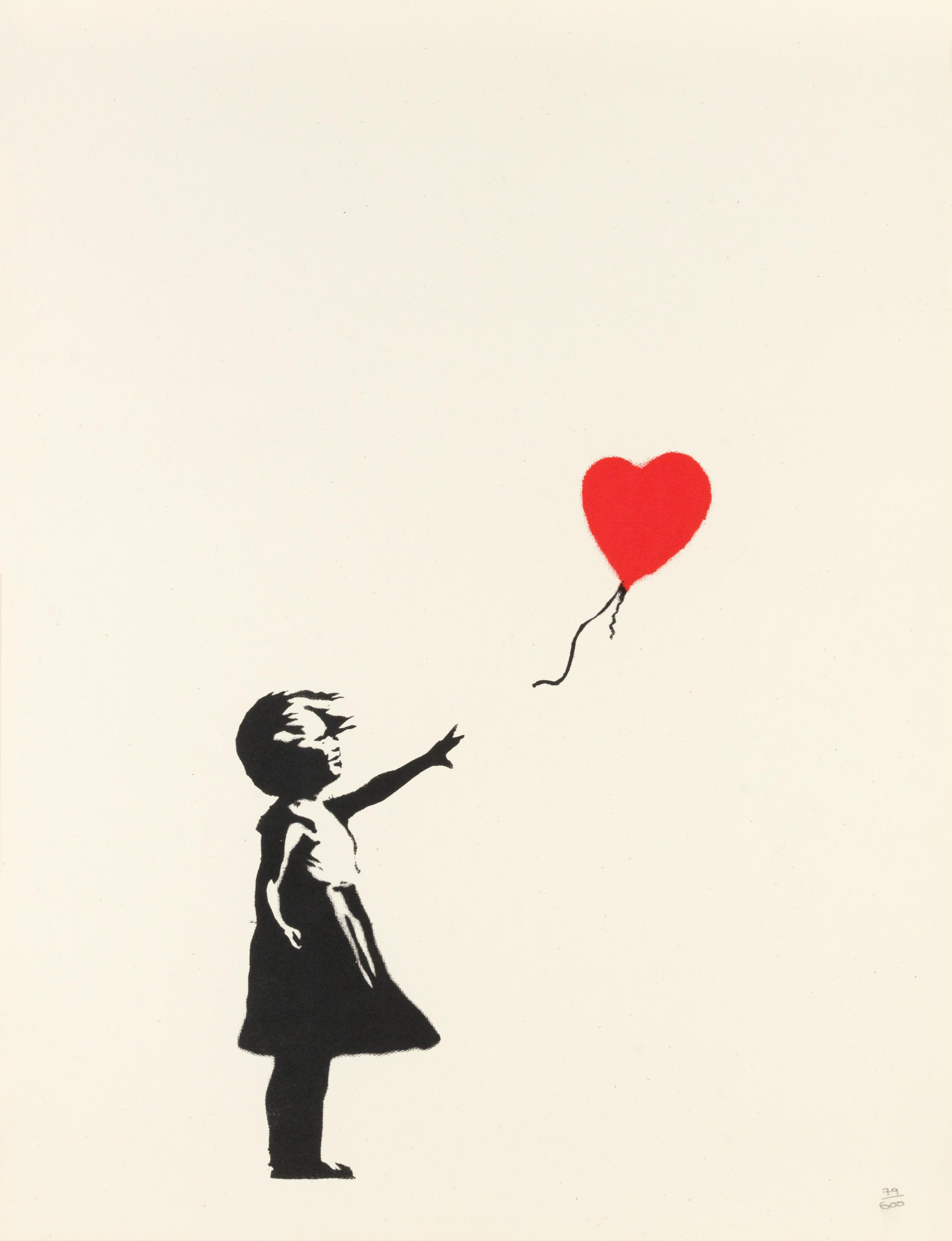 Girl With Balloon by Banksy | Art.Salon