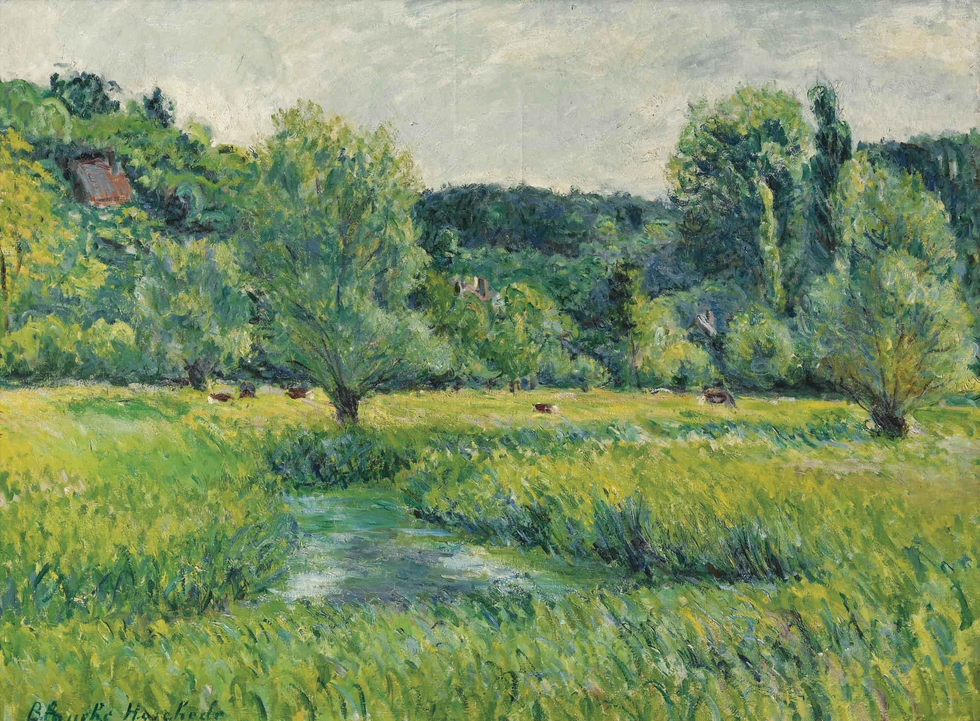 L'Epte Dans La Prairie by Blanche Hoschedé-Monet | Art.Salon