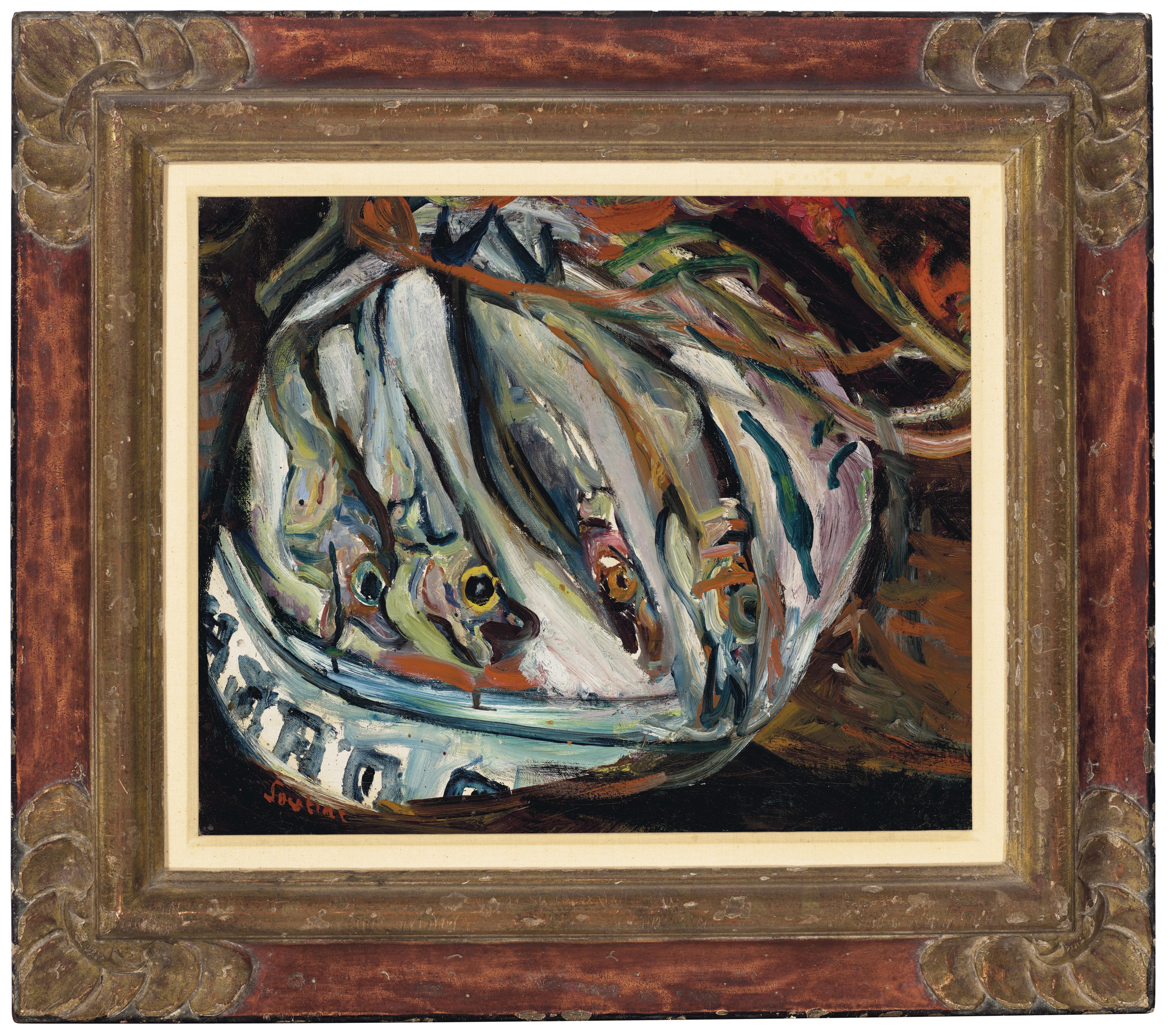 Nature morte aux poissons by Chaïm Soutine | Art.Salon