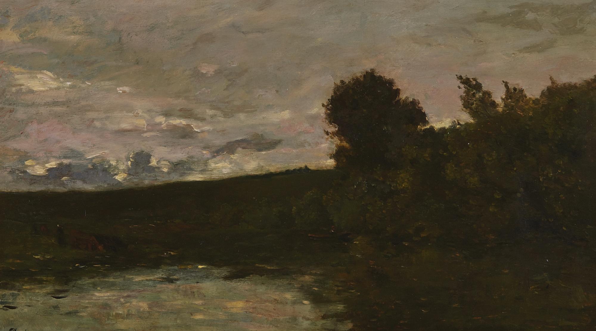 Bord De Riviére by Charles François Daubigny | Art.Salon