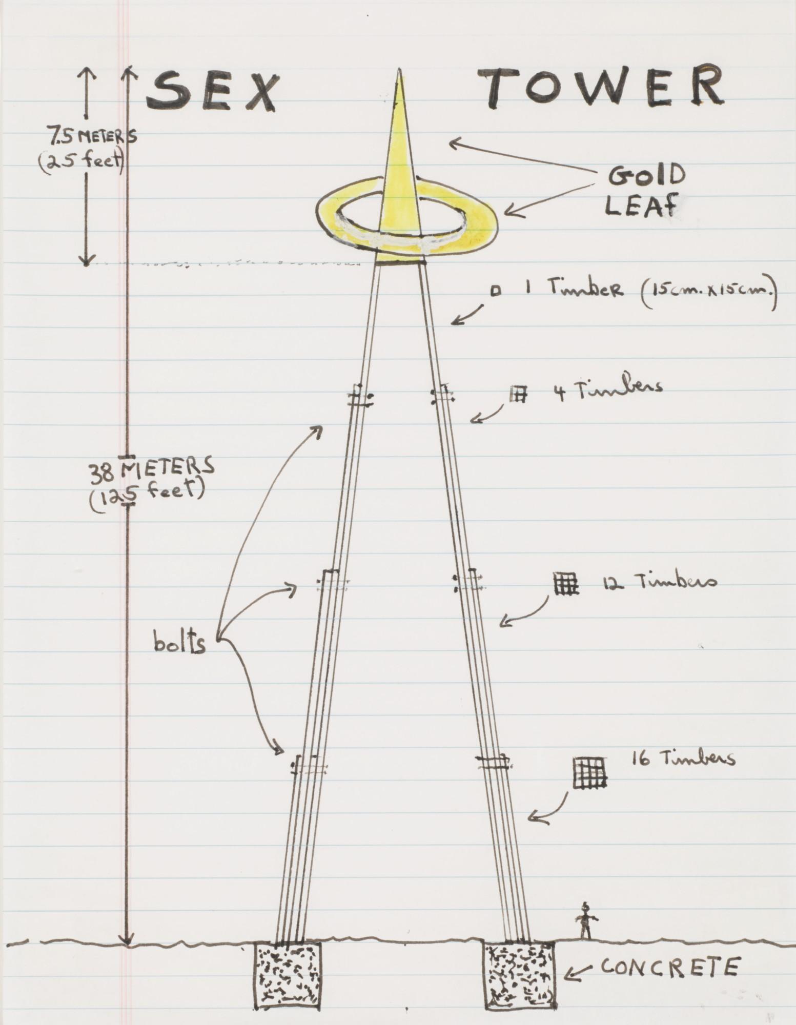 Sex Tower By Chris Burden Artsalon 3822