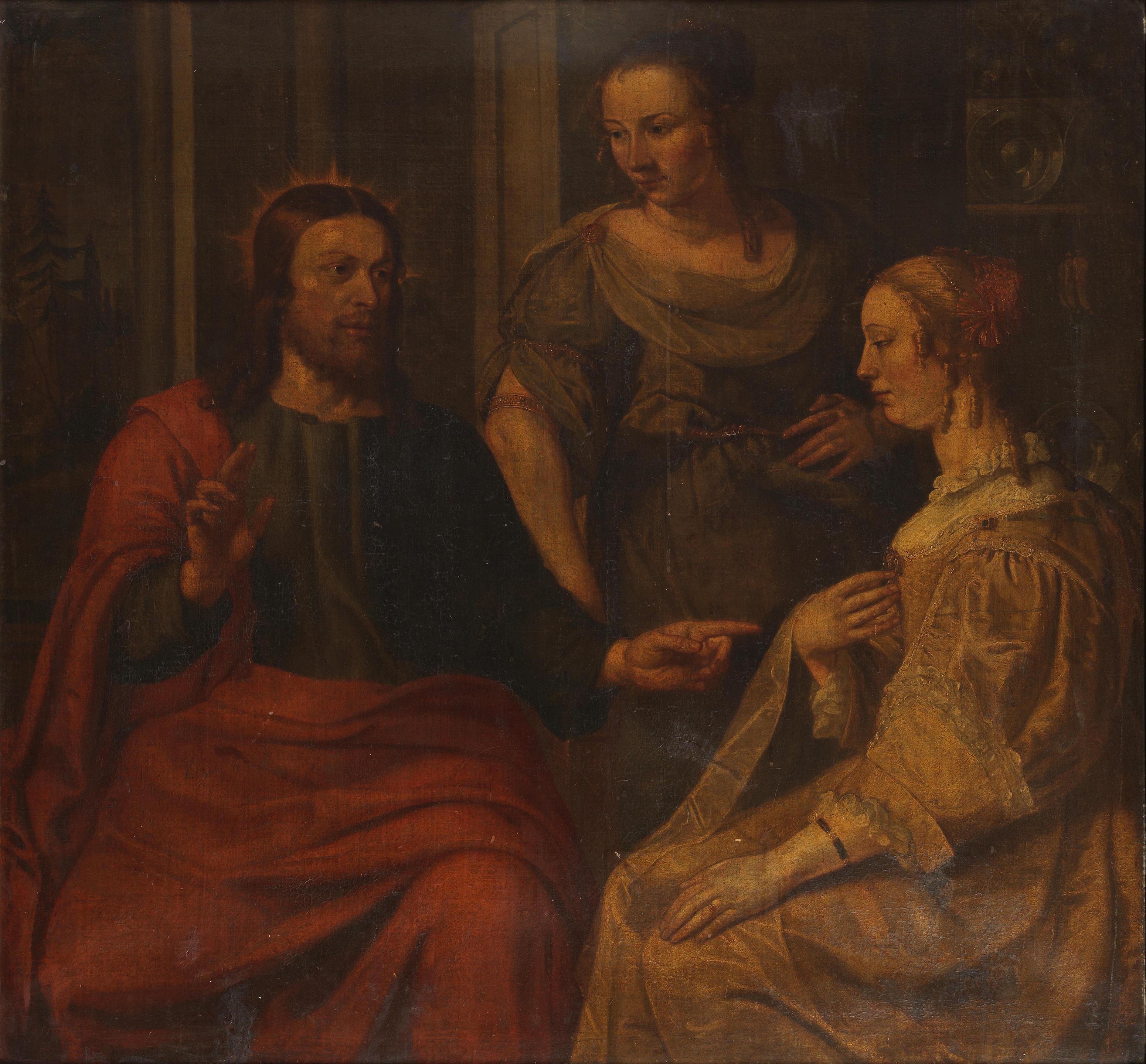 Christ in the House of Mary and Martha | Art.Salon