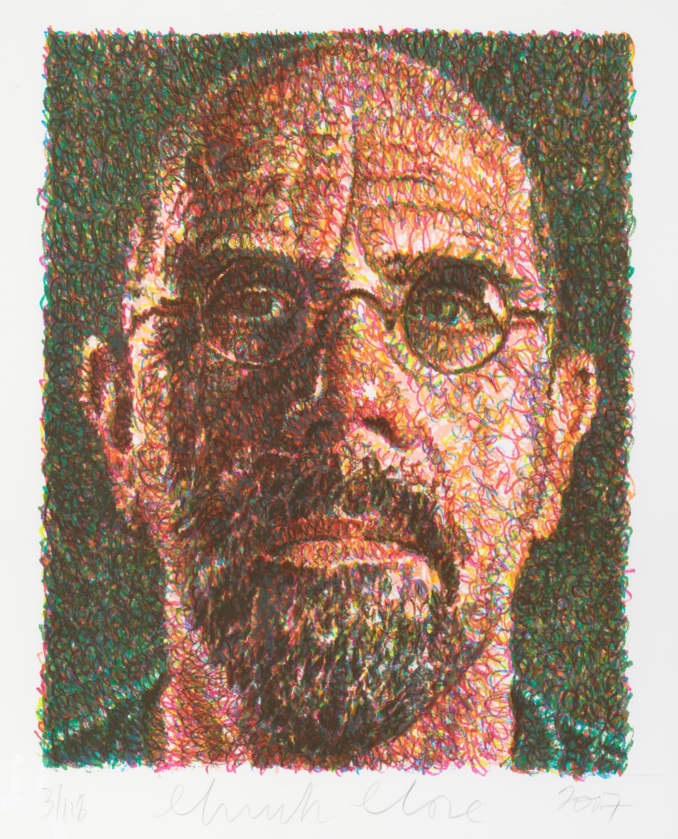 Self-Portrait (Lincoln Center) by Chuck Close | Art.Salon