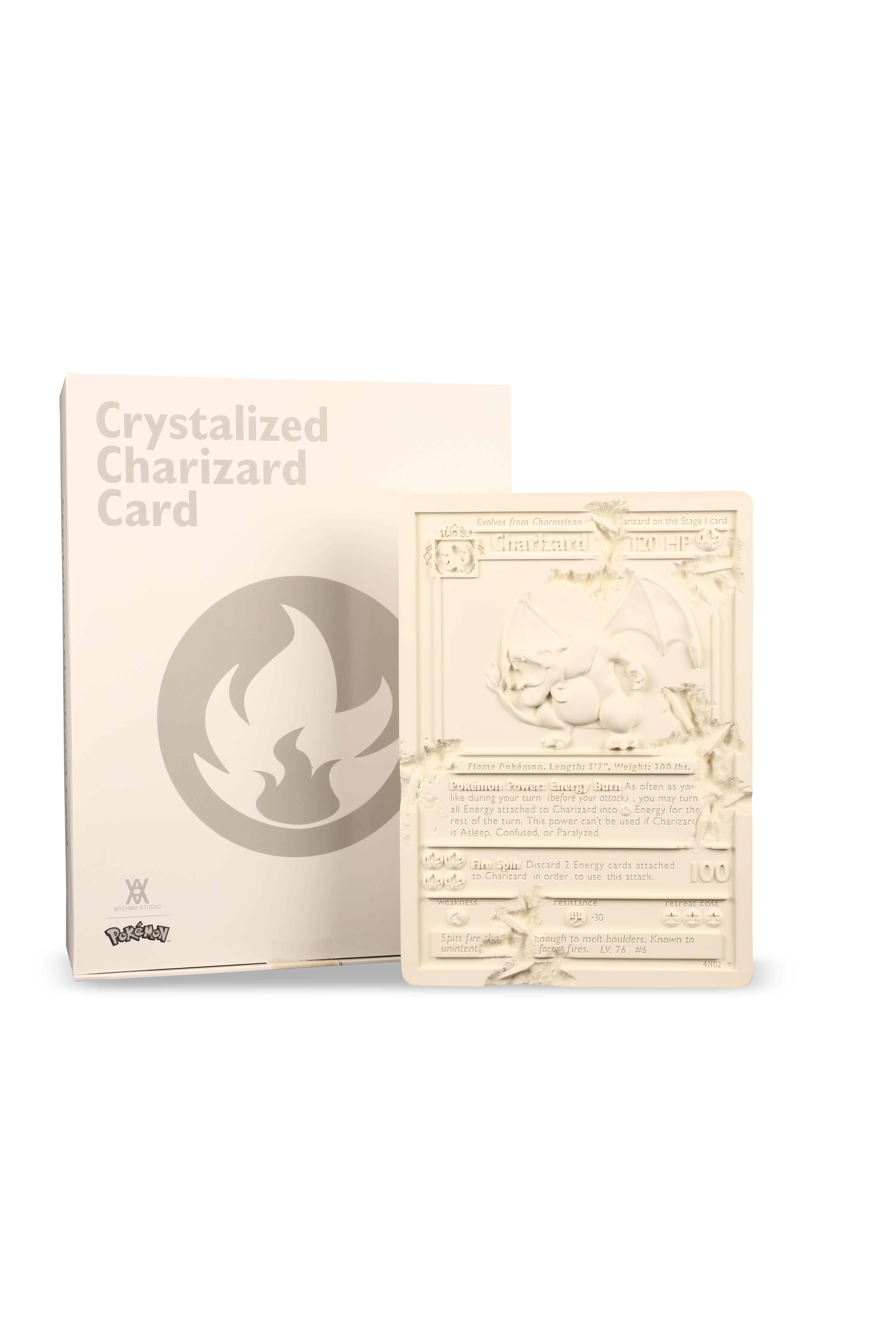【送料無料人気SALE】Crystalized Charizard Card (White) リザードン　石版 その他