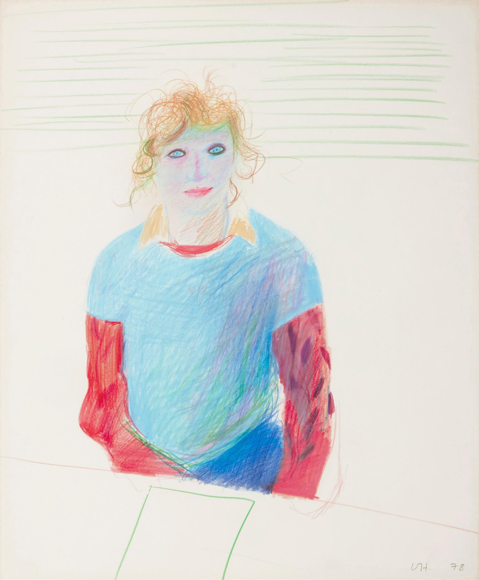 David Hockney, Little Stanley Sleeping (1987)