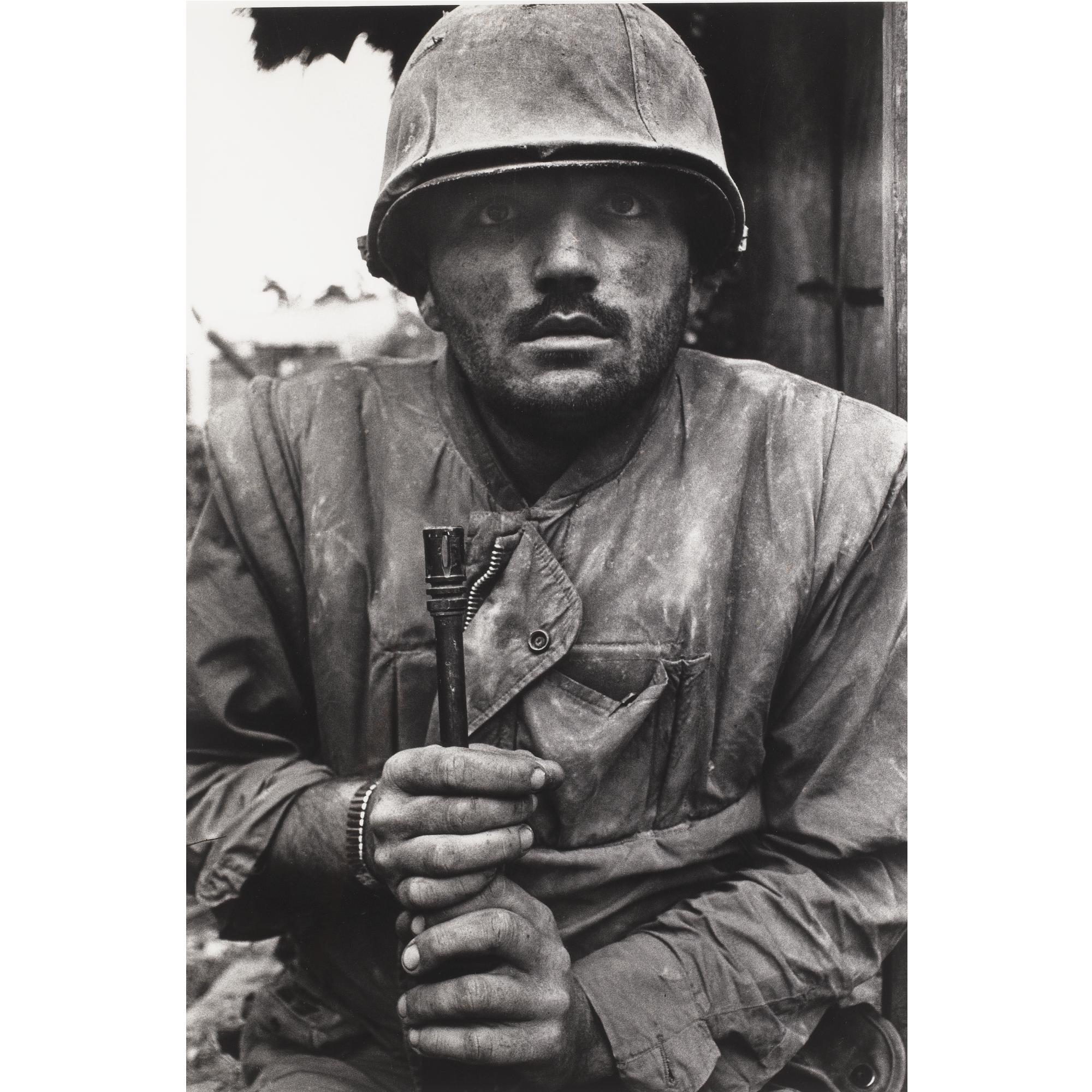 'Shell Shocked Marine', 1968 by Don McCullin | Art.Salon