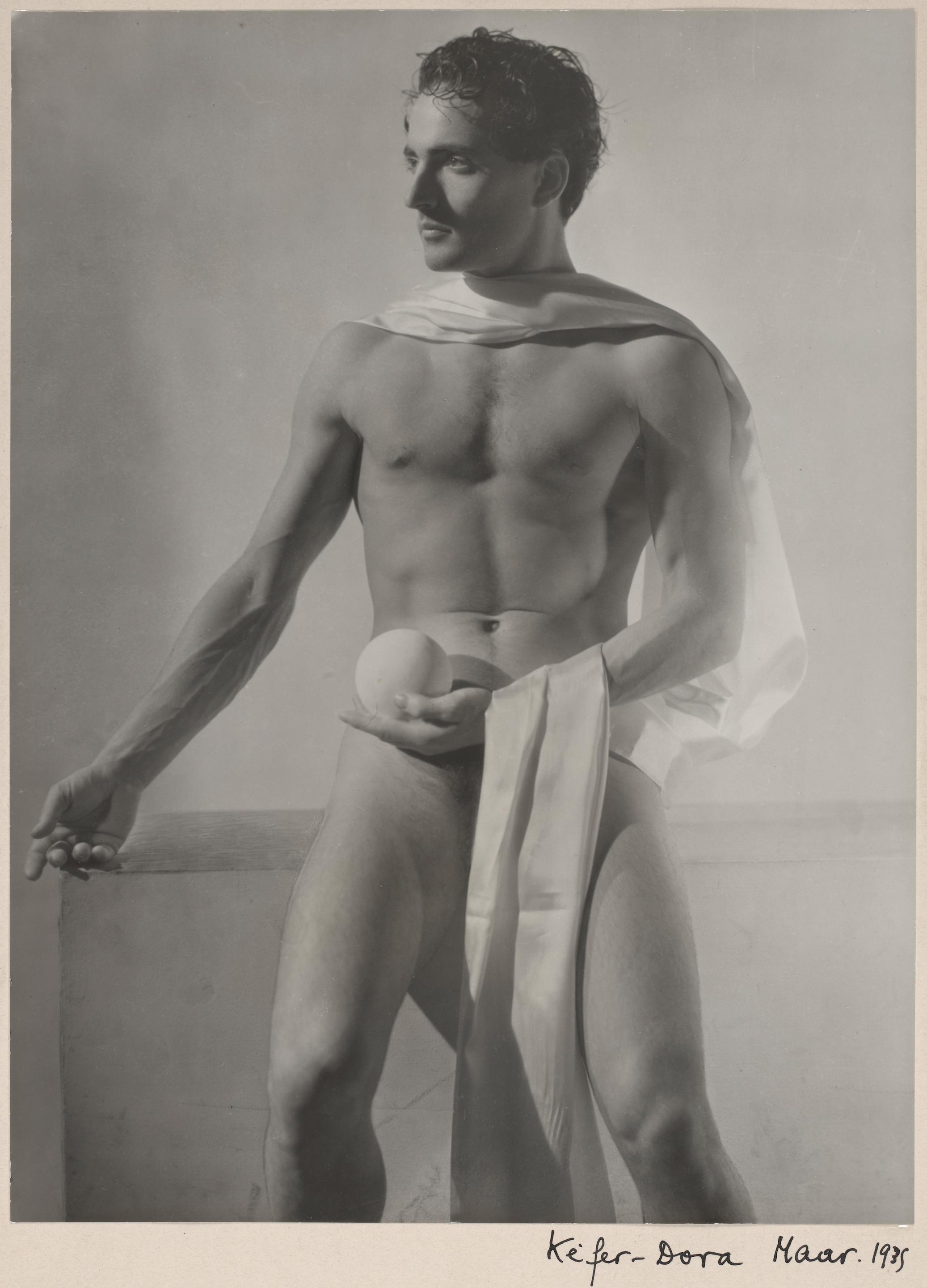 Male Nude with Orb by Dora Maar | Art.Salon