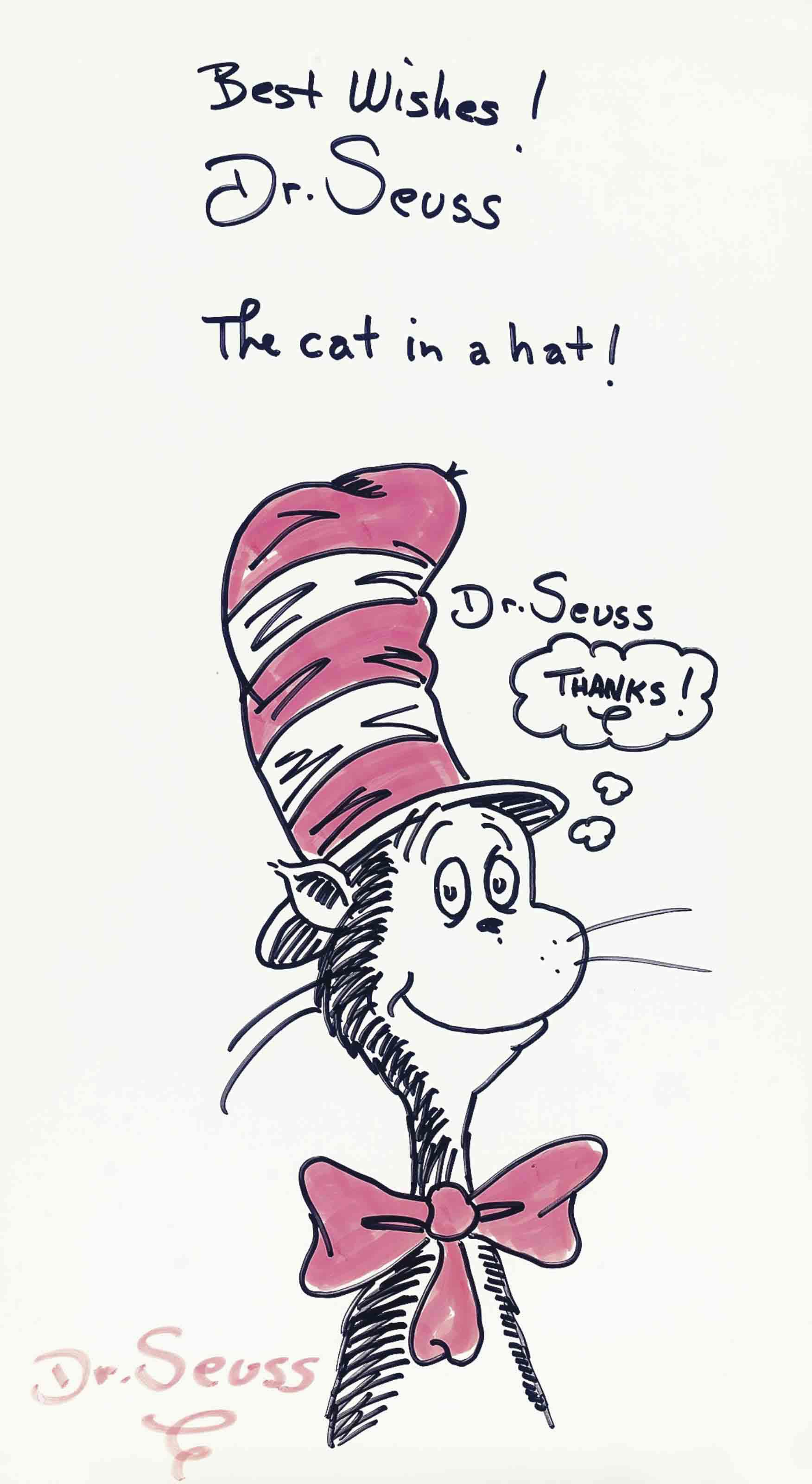 The Cat In A Hat! by Dr. Theodore S. Gisel Seuss | Art.Salon