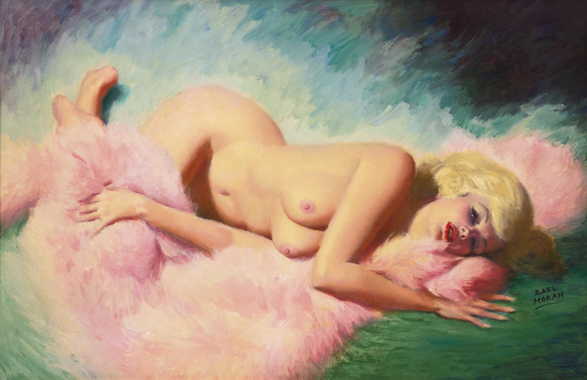 Marilyn Monroe In The Nude by Earl Moran | Art.Salon