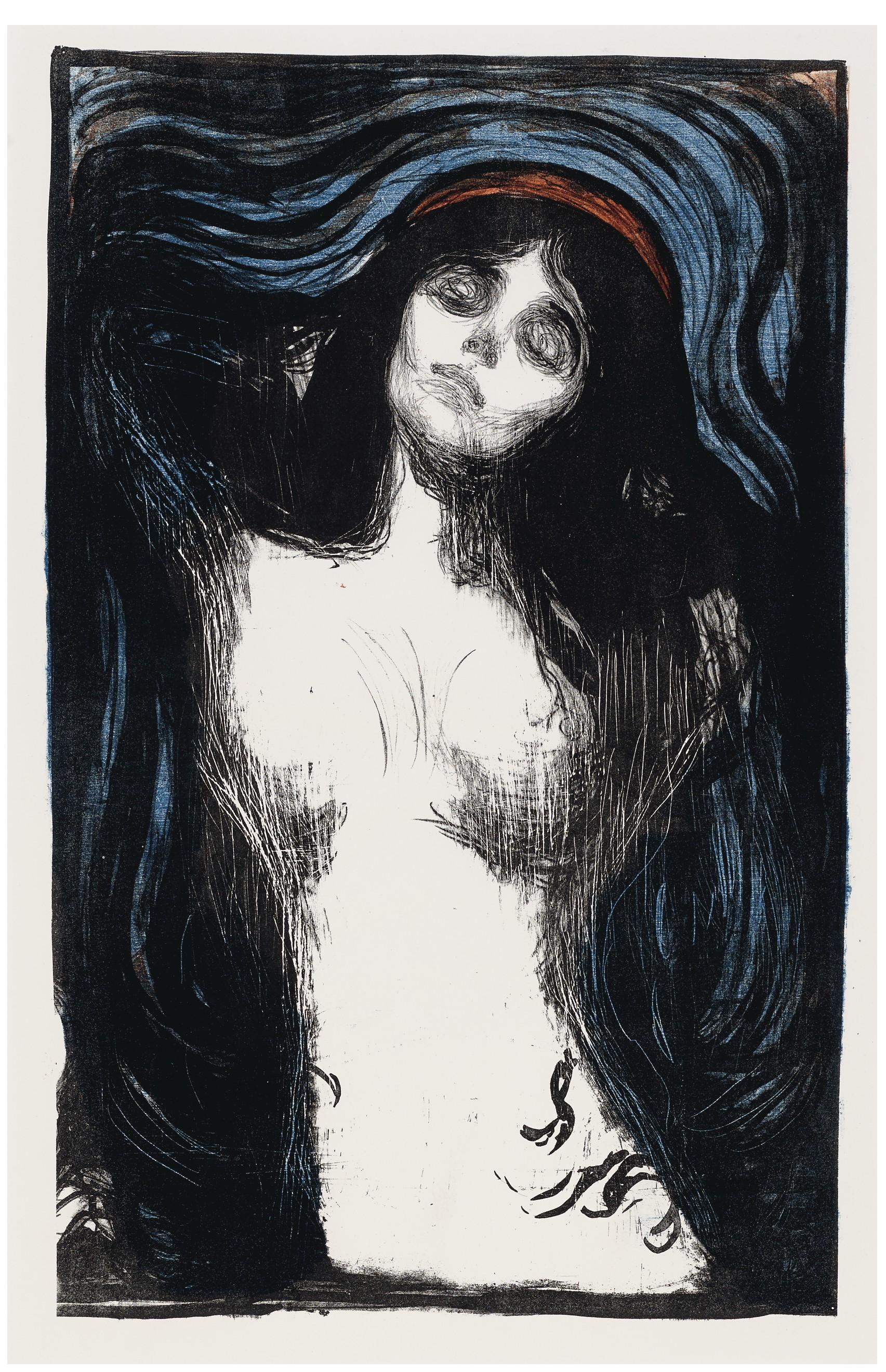 Madonna by Edvard Munch Art.Salon