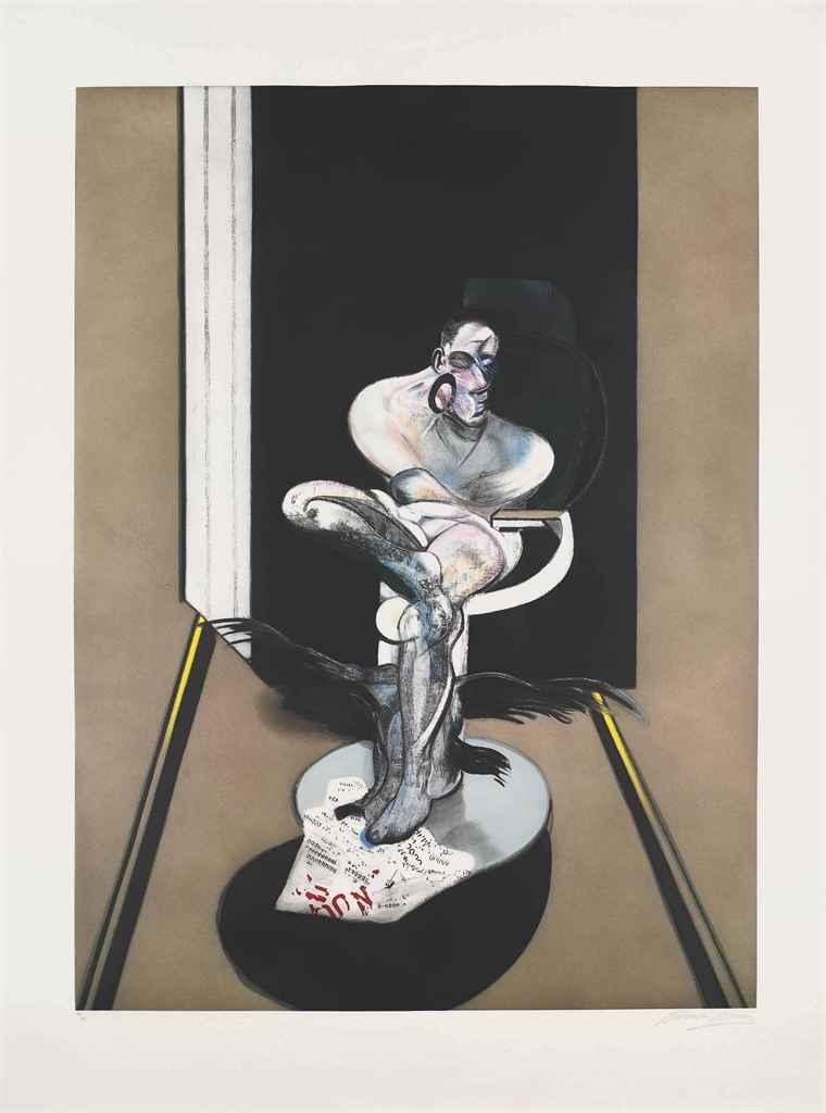 Seated Figure, 1977 by Francis Bacon | Art.Salon