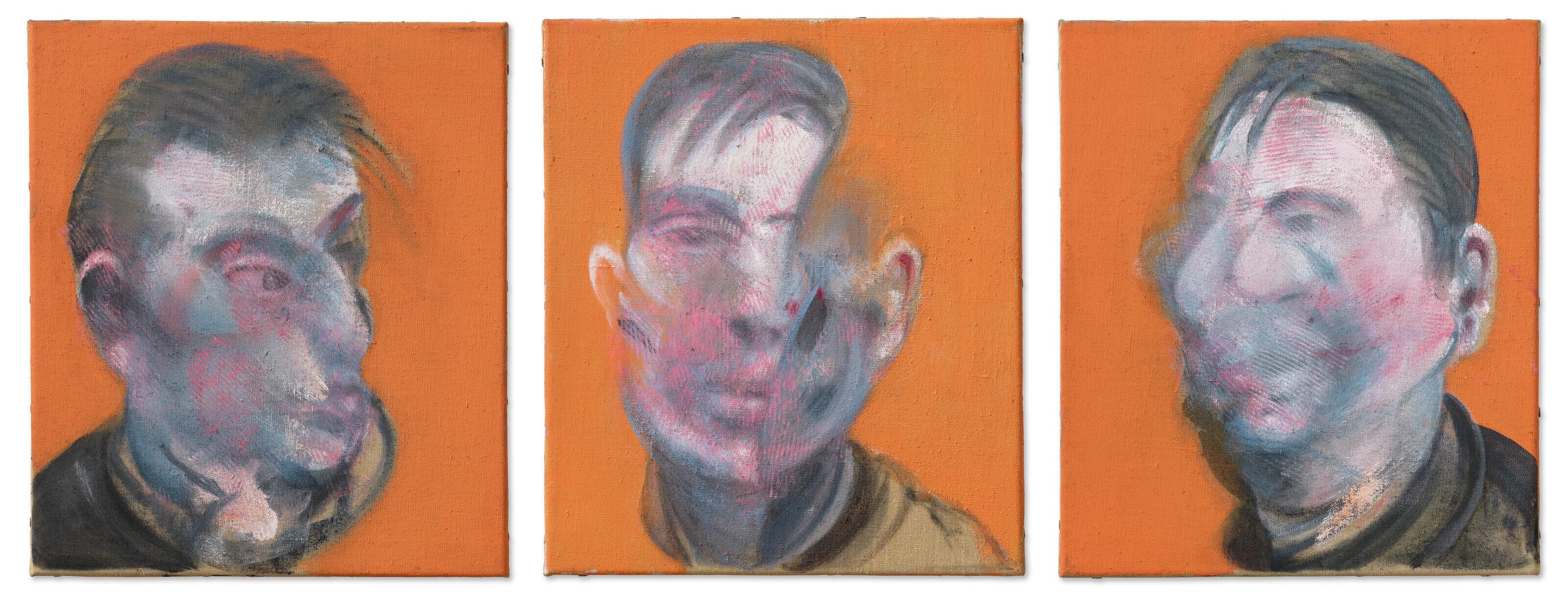 Three Studies For Self-Portrait By Francis Bacon | Art.Salon