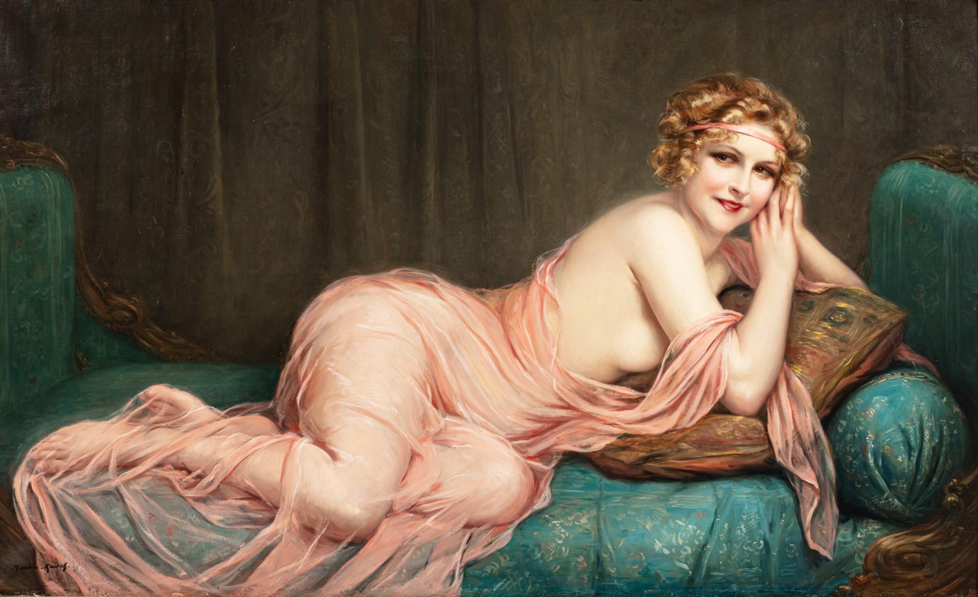 François Martin-Kavel | Odalisque by François Martin-Kavel | Art.Salon