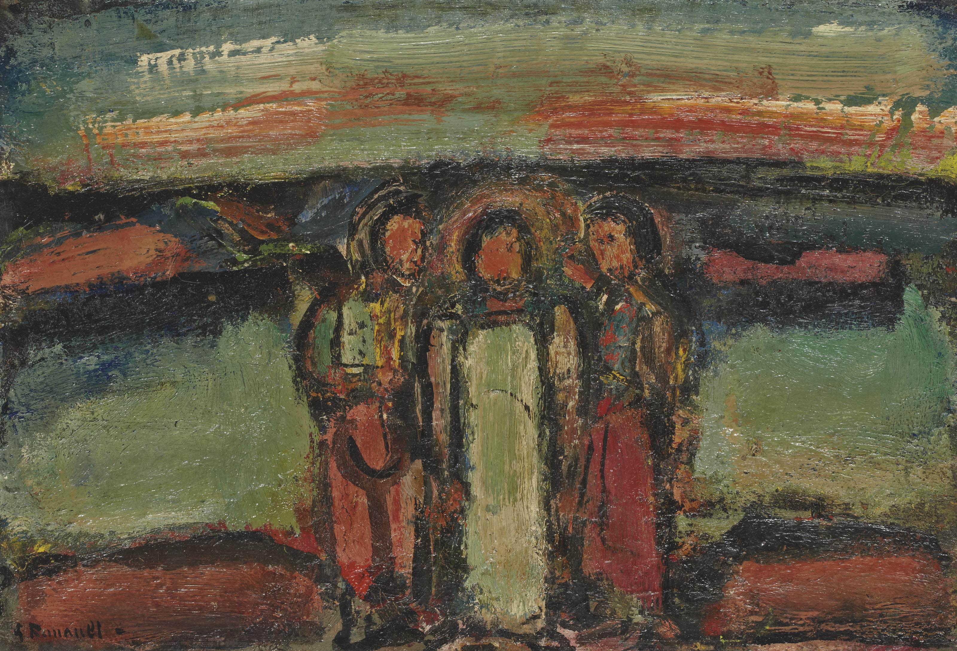 Christ et disciples by Georges Rouault | Art.Salon