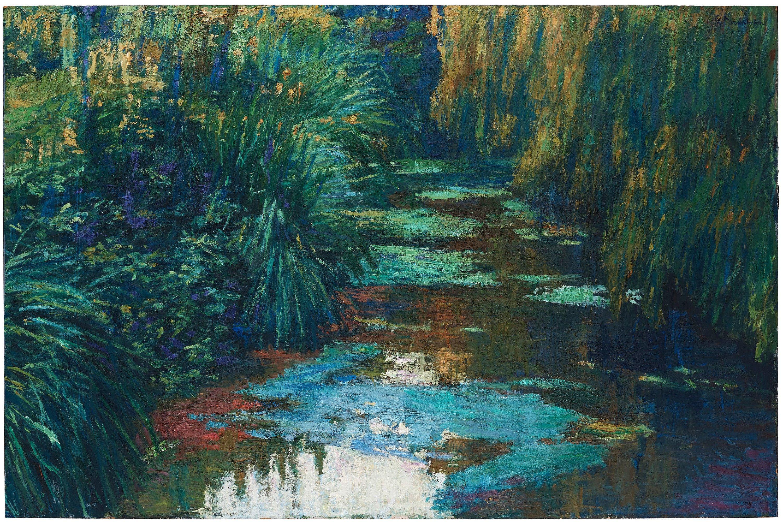 Från näckrosdammarna - Giverny by Gerhard Nordström | Art.Salon