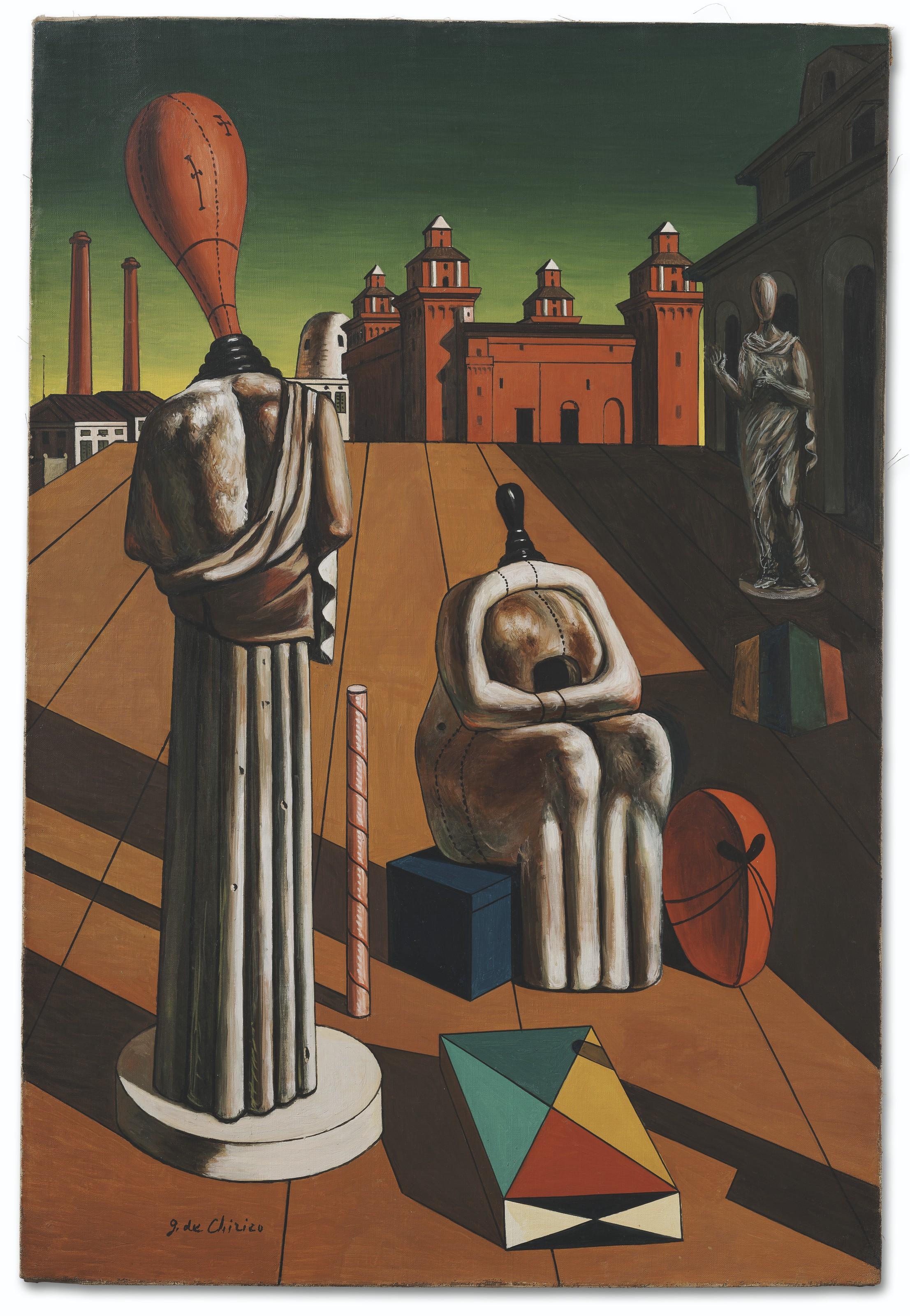 Le Muse Inquietanti (The Disquieting Muses) By Giorgio De Chirico | Art ...