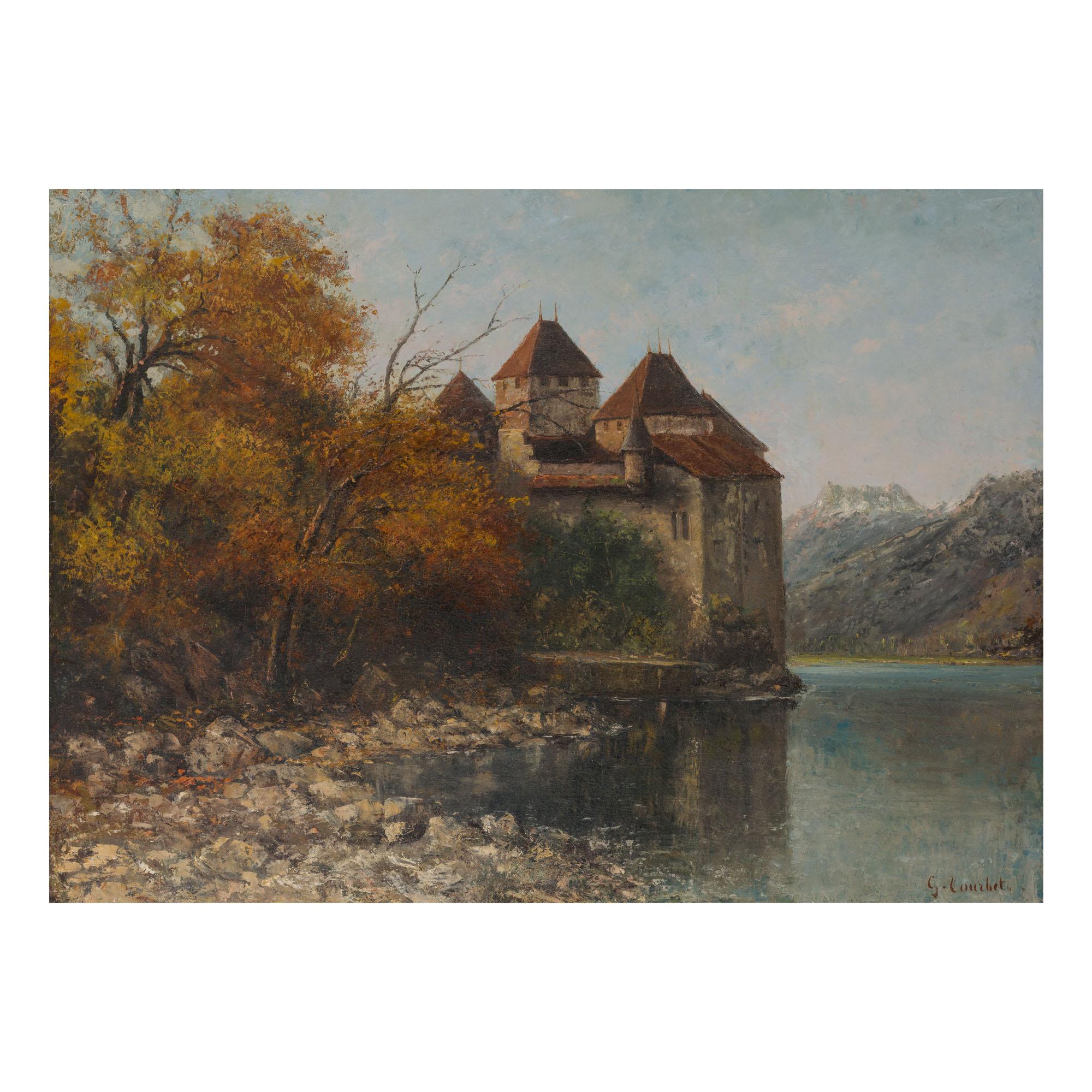 Château De Chillon by Gustave Courbet | Art.Salon