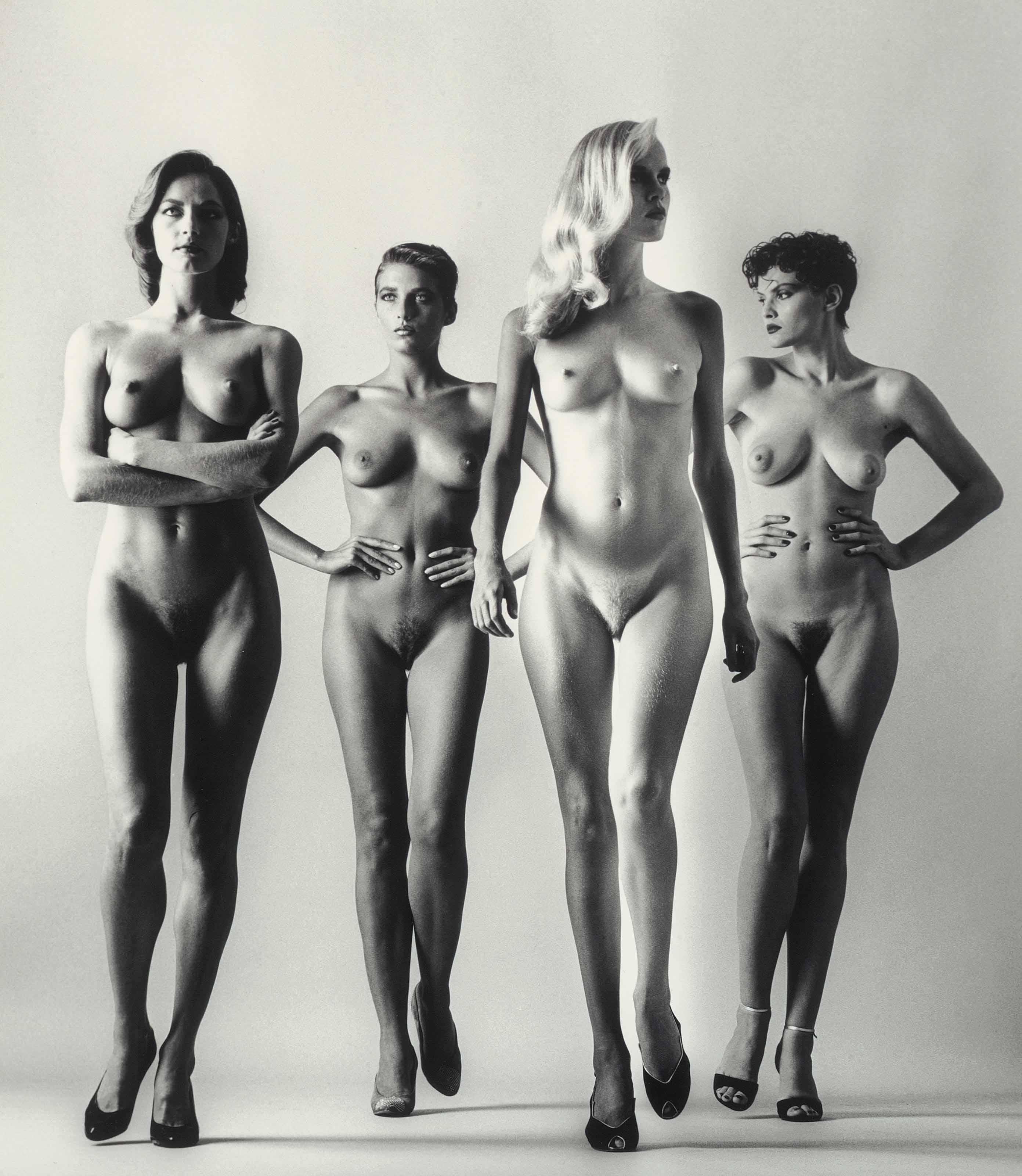 Sie Kommen (Naked), Paris, 1981 by Helmut Newton | Art.Salon