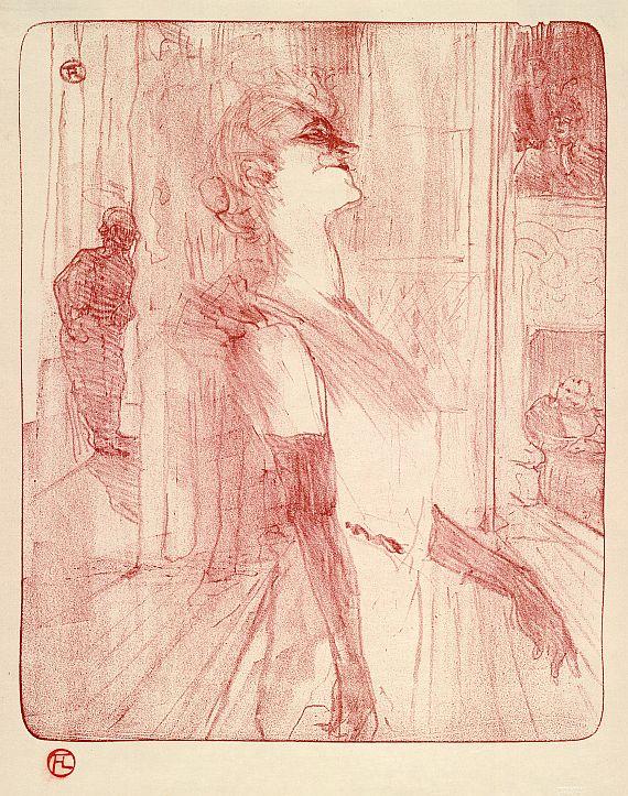 Yvette Guilbert, Sur la Scène by Henri de Toulouse-Lautrec | Art.Salon