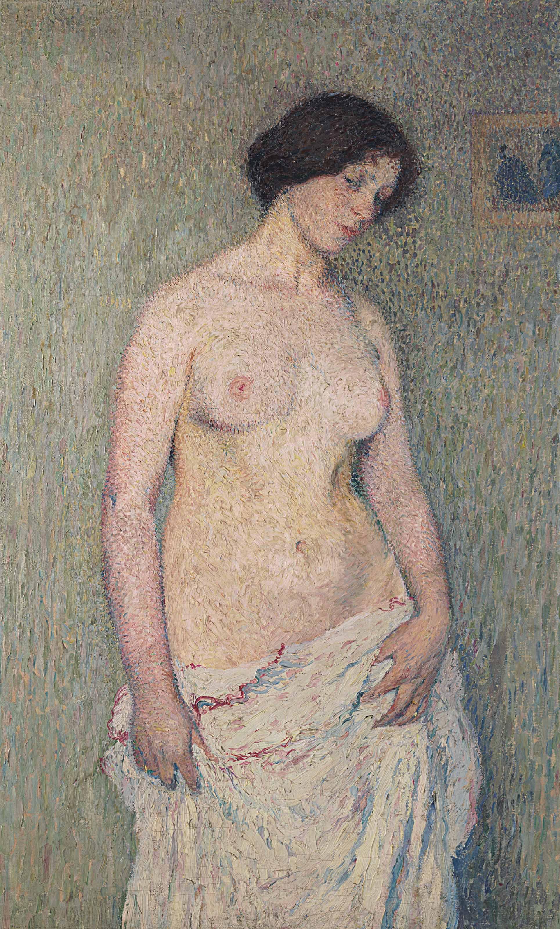 Jeune femme nue by Henri Martin | Art.Salon