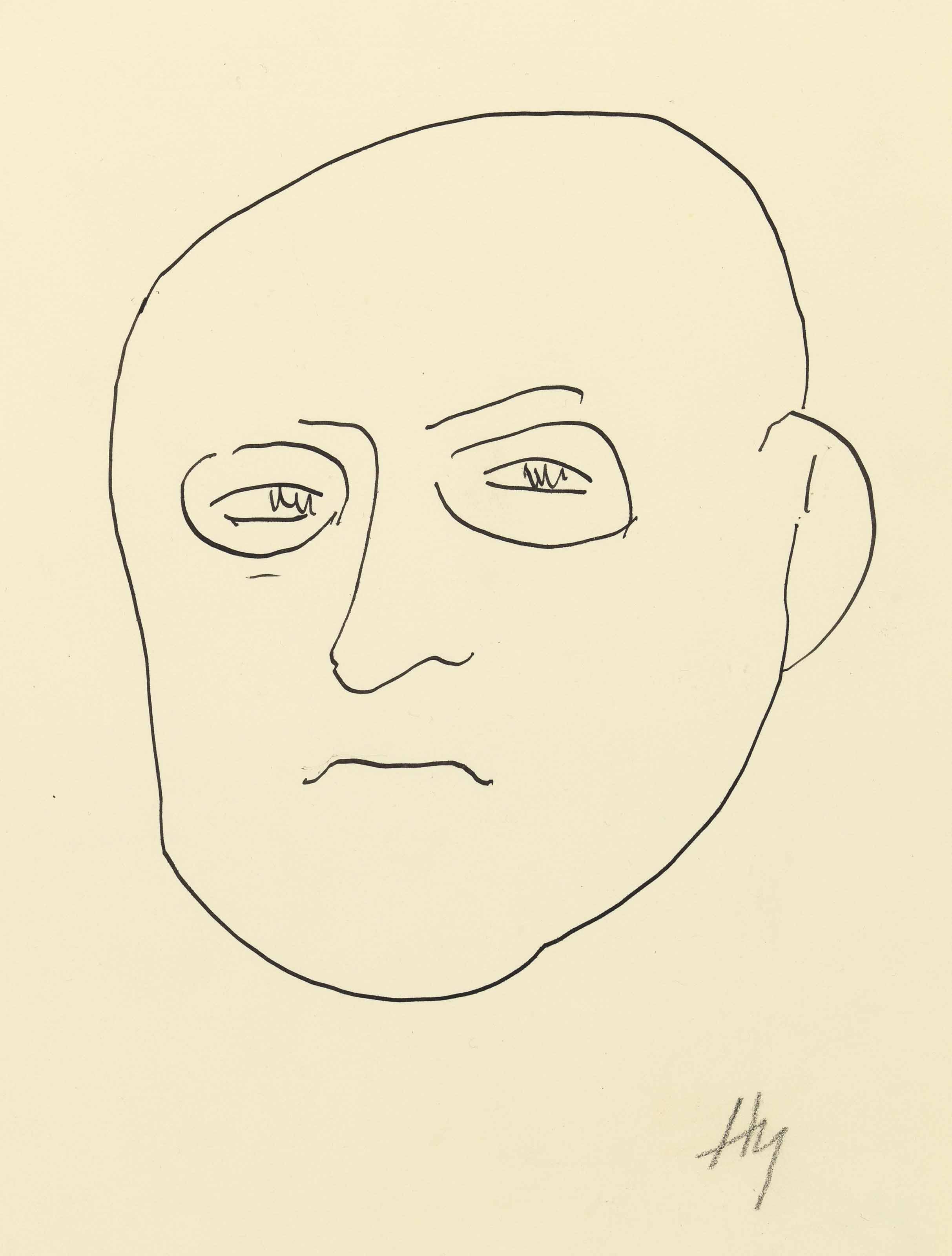 Autoportrait rond by Henri Matisse | Art.Salon