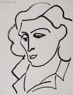 Portrait de Lydia by Henri Matisse | Art.Salon