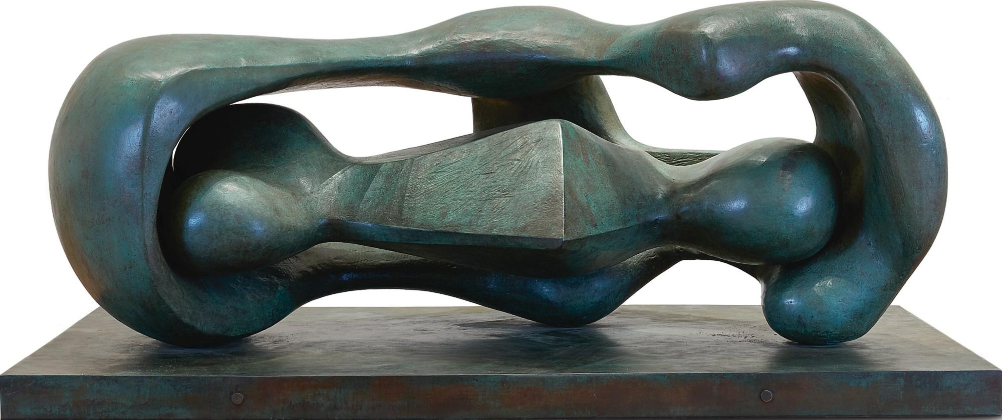 Reclining Connected Forms by Henry Moore Art.Salon