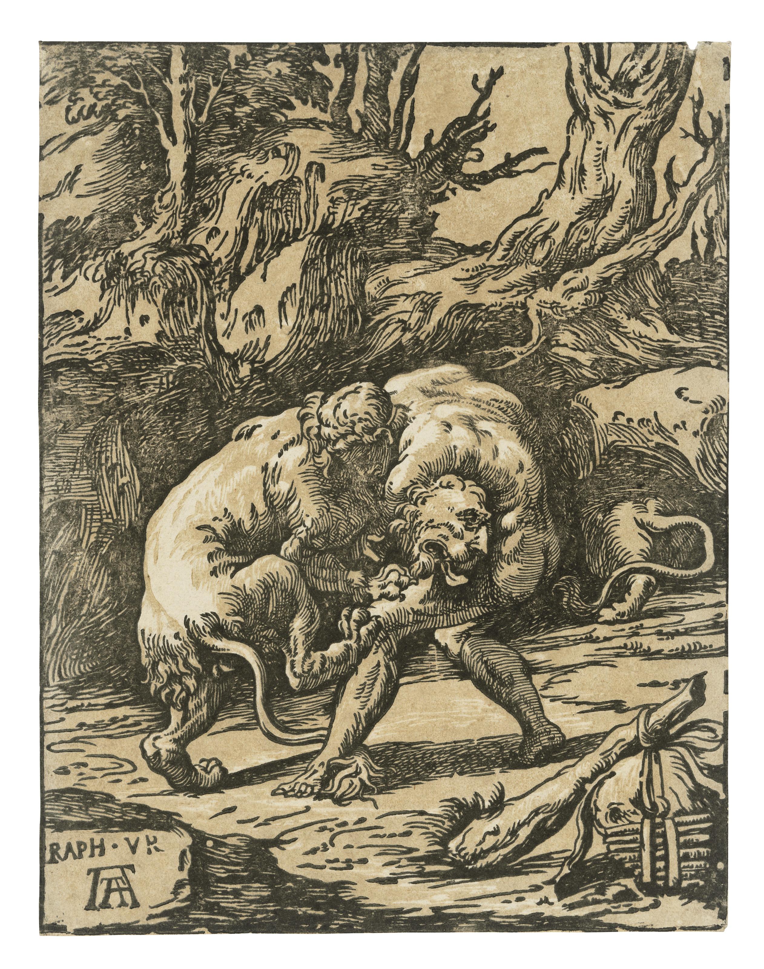 Hercules and the Nemean Lion | Art.Salon