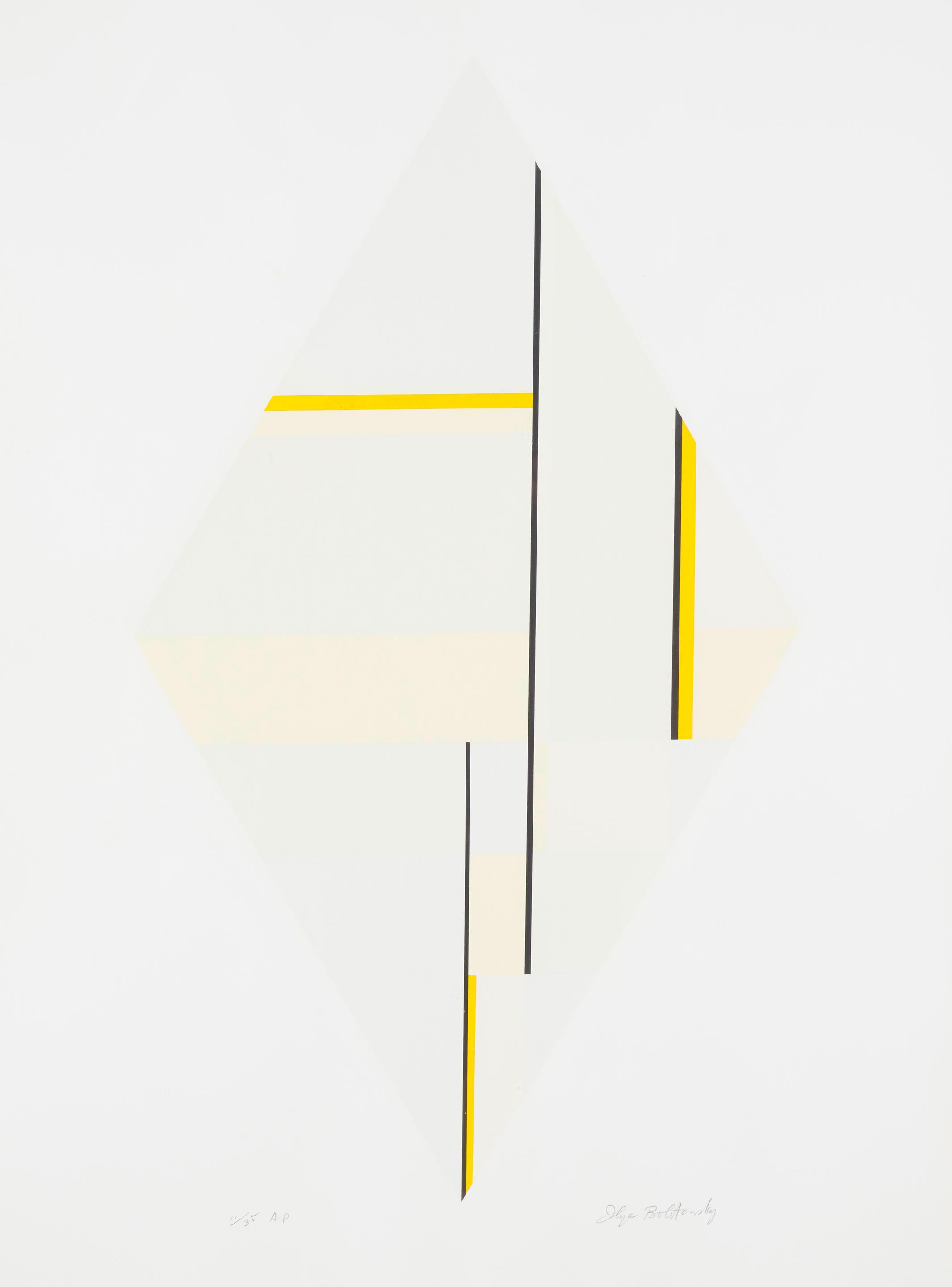 Untitled (Diamond); Untitled (Square) 2 by Ilya Bolotowsky | Art.Salon