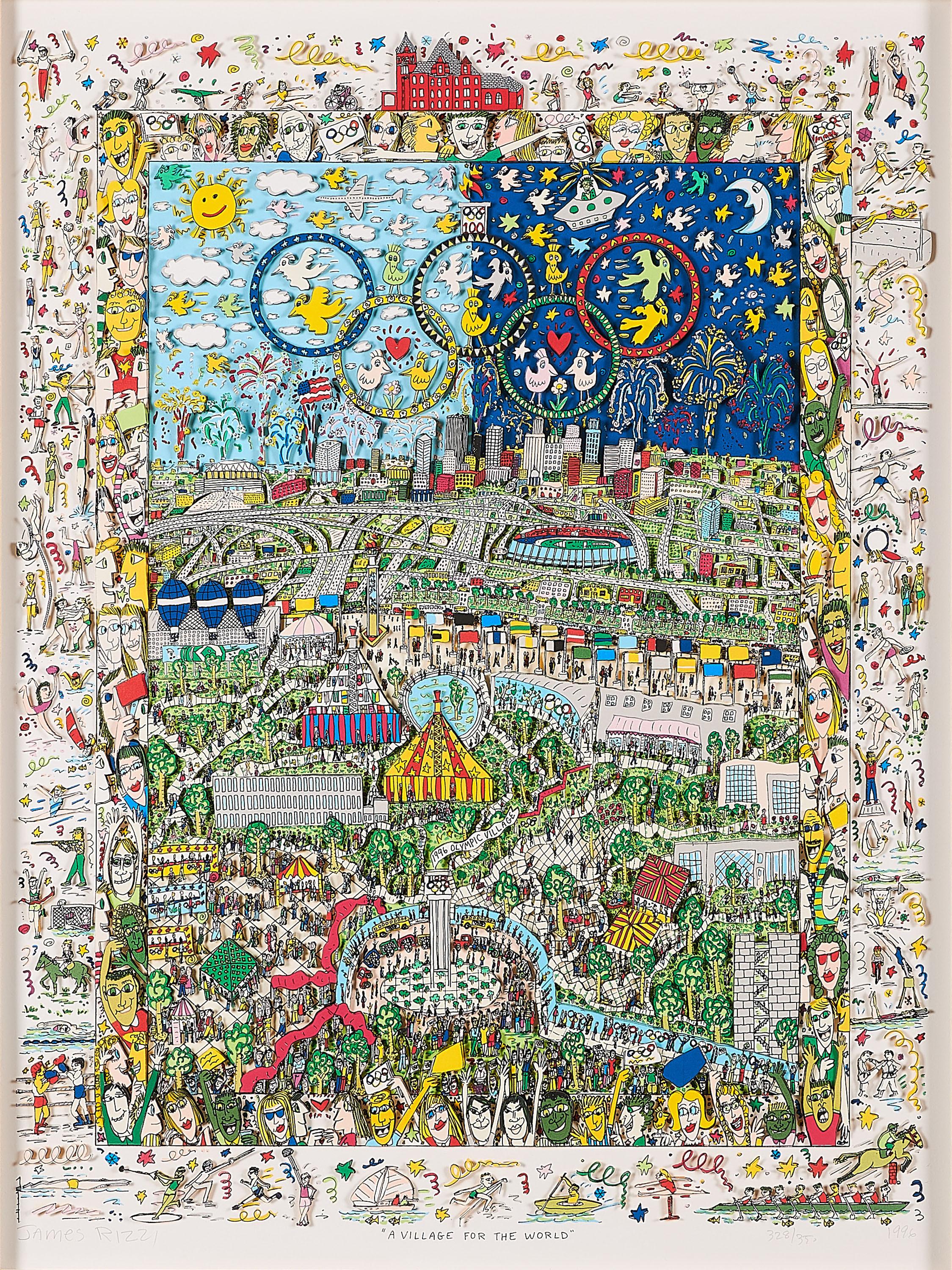 A Village for the World. by James Rizzi | Art.Salon