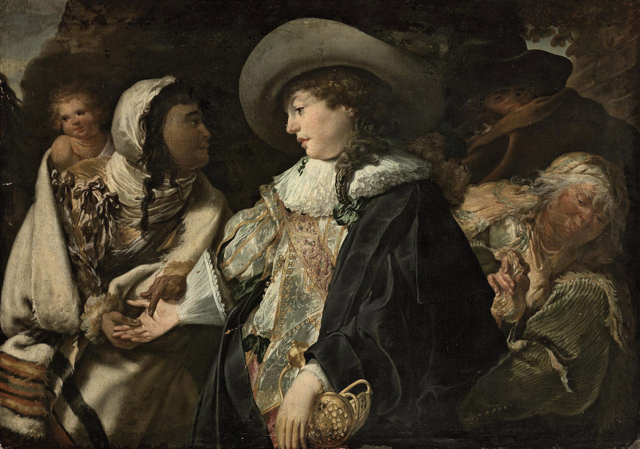 The Fortune Teller by Jan Cossiers | Art.Salon