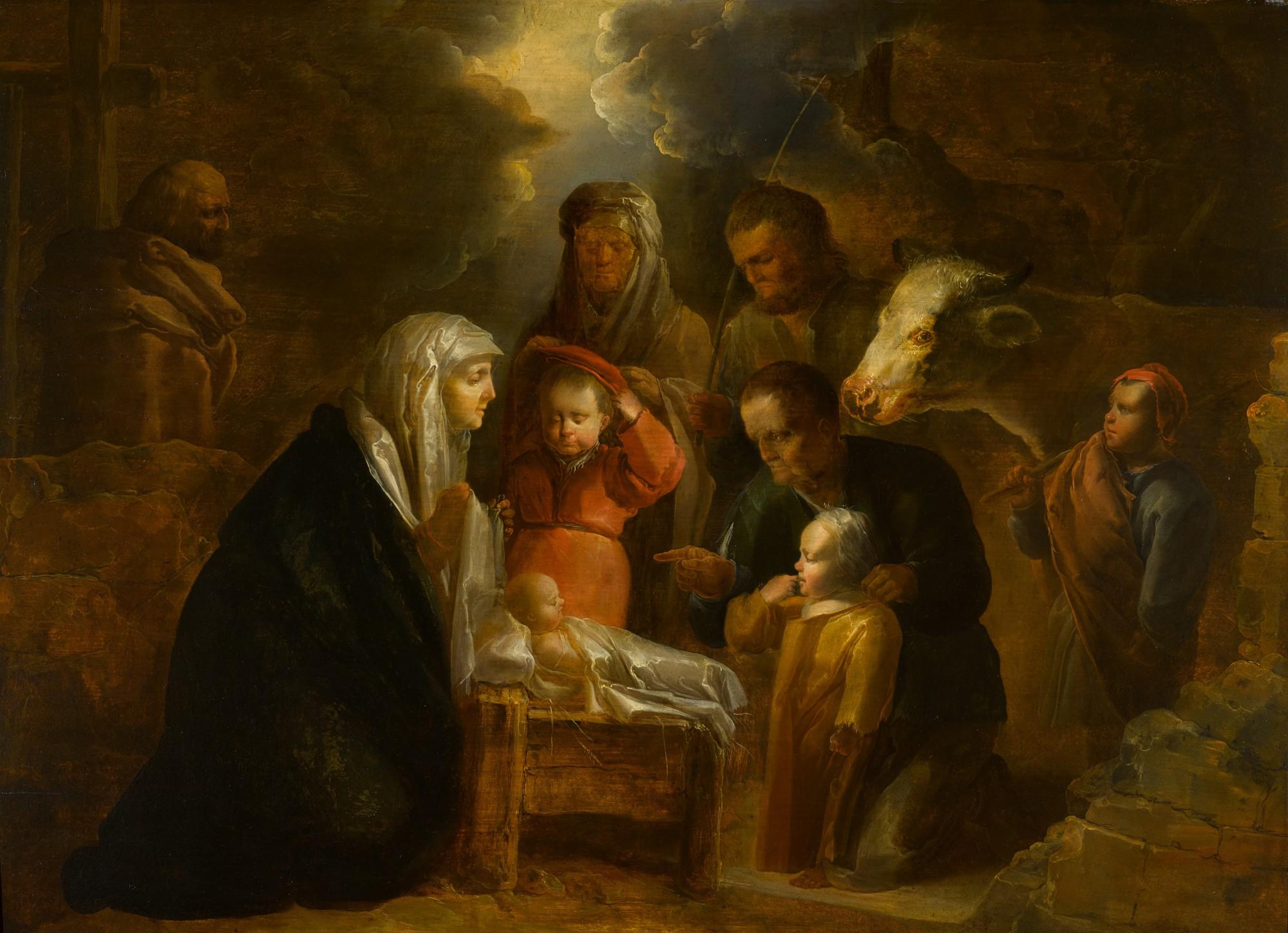 The Adoration Of The Shepherds by Jan Van Der Venne | Art.Salon