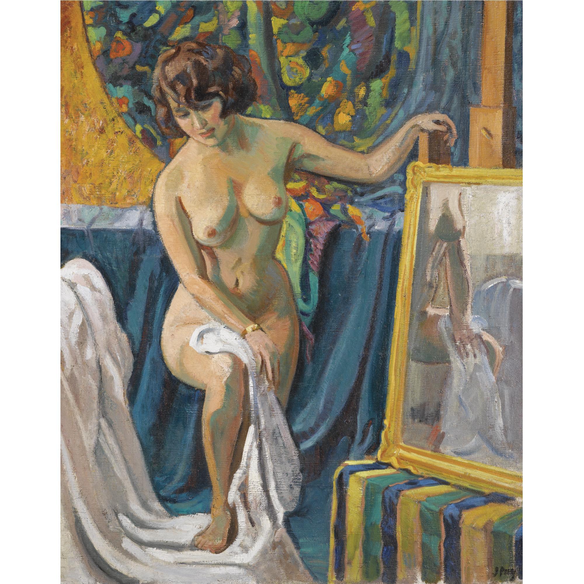 Nu Au Peignoir by Jean Puy | Art.Salon