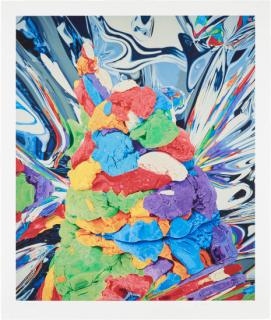 Jeff Koons, Loopy, Fujiflex Print