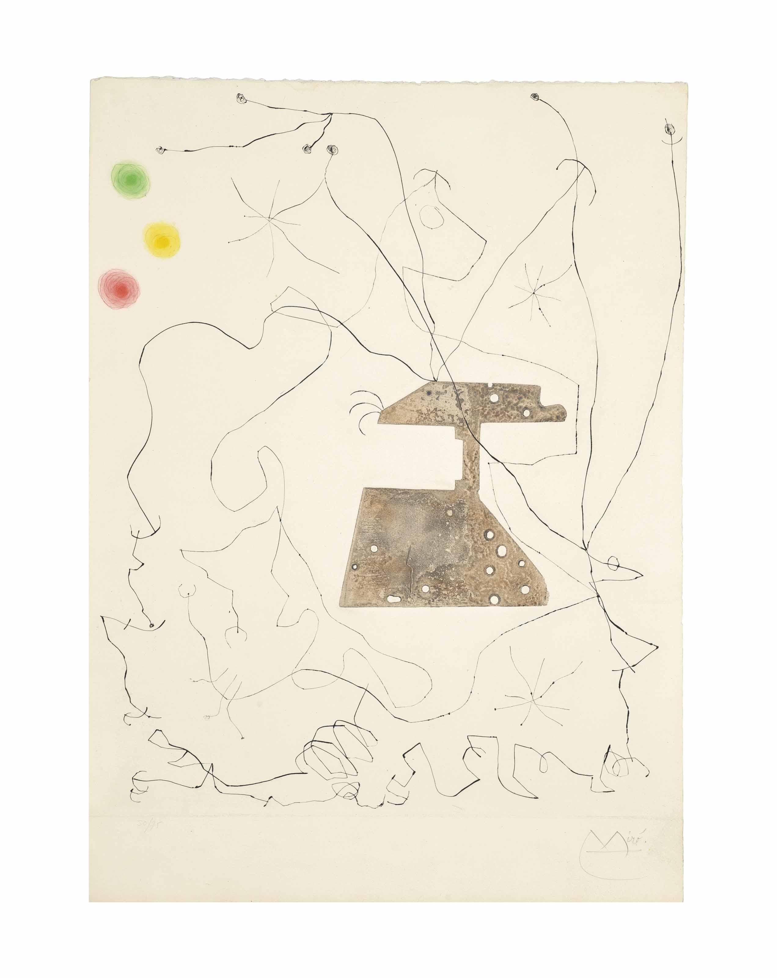 Le Ciel du Forgeron (Dupin II.364) by Joan Miró | Art.Salon