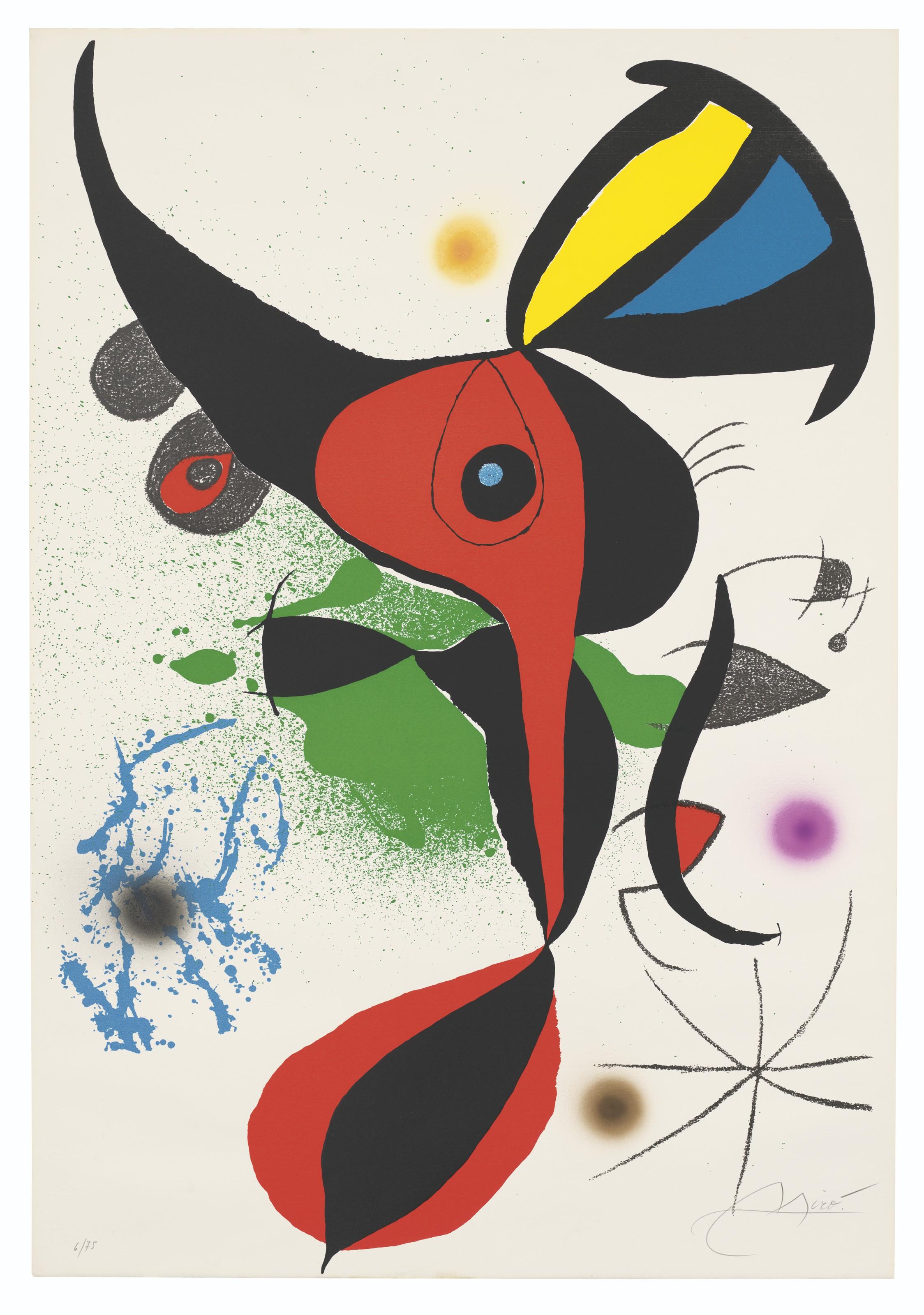 Plate Ii From Oda A Joan Miró By Joan Miró Artsalon 0344